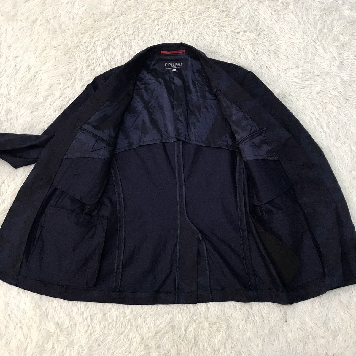 Japanese Brand Blue Camouflage Destrad the idea is from Tokyo Japan jacket Size US M / EU 48-50 / 2 - 6 Thumbnail