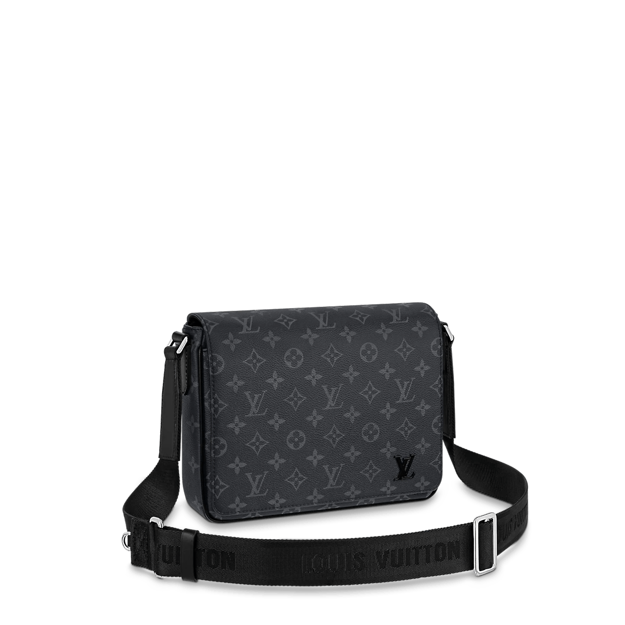 Shop Louis Vuitton Monogram Leather Crossbody Bag Logo (M46255) by