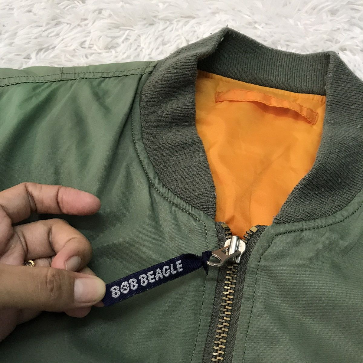 Vintage Vintage Eastboy for men USAF Bomber Jacket Size US L / EU 52-54 / 3 - 6 Thumbnail