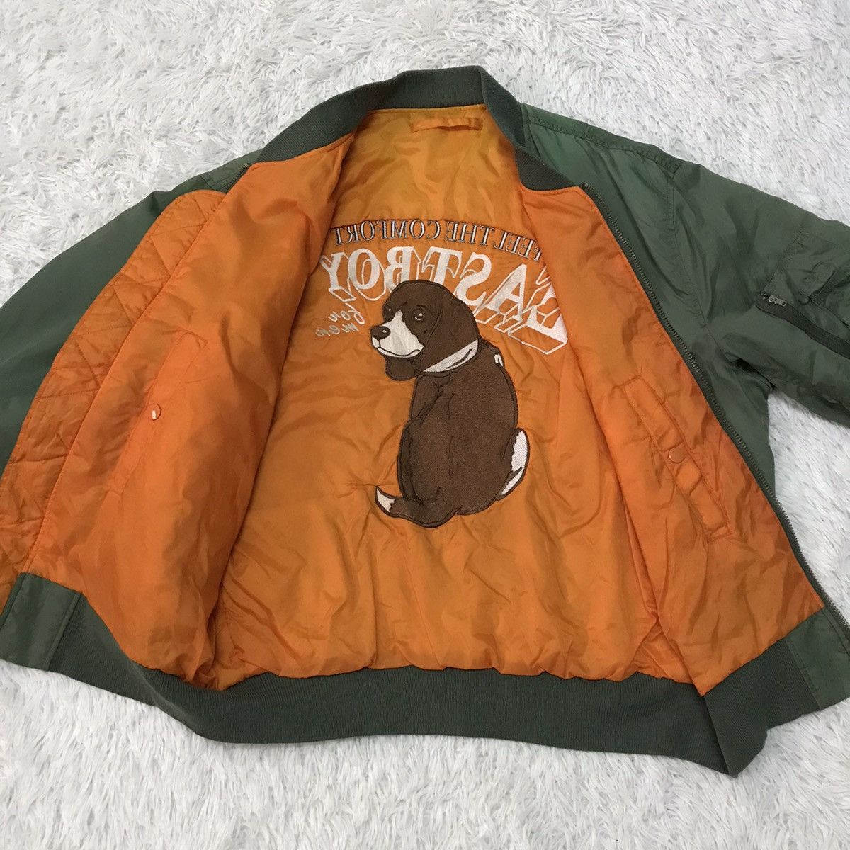 Vintage Vintage Eastboy for men USAF Bomber Jacket Size US L / EU 52-54 / 3 - 7 Thumbnail