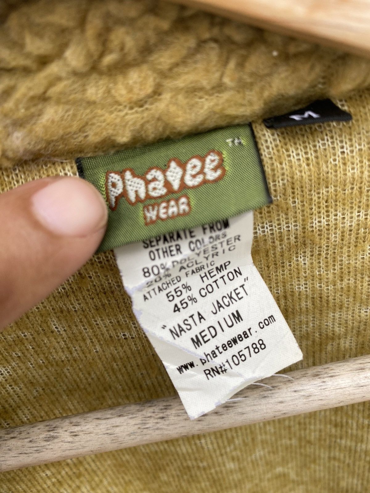 Japanese Brand AW Phatee Wear Deep Pile Nasta Jacket Size US M / EU 48-50 / 2 - 7 Thumbnail