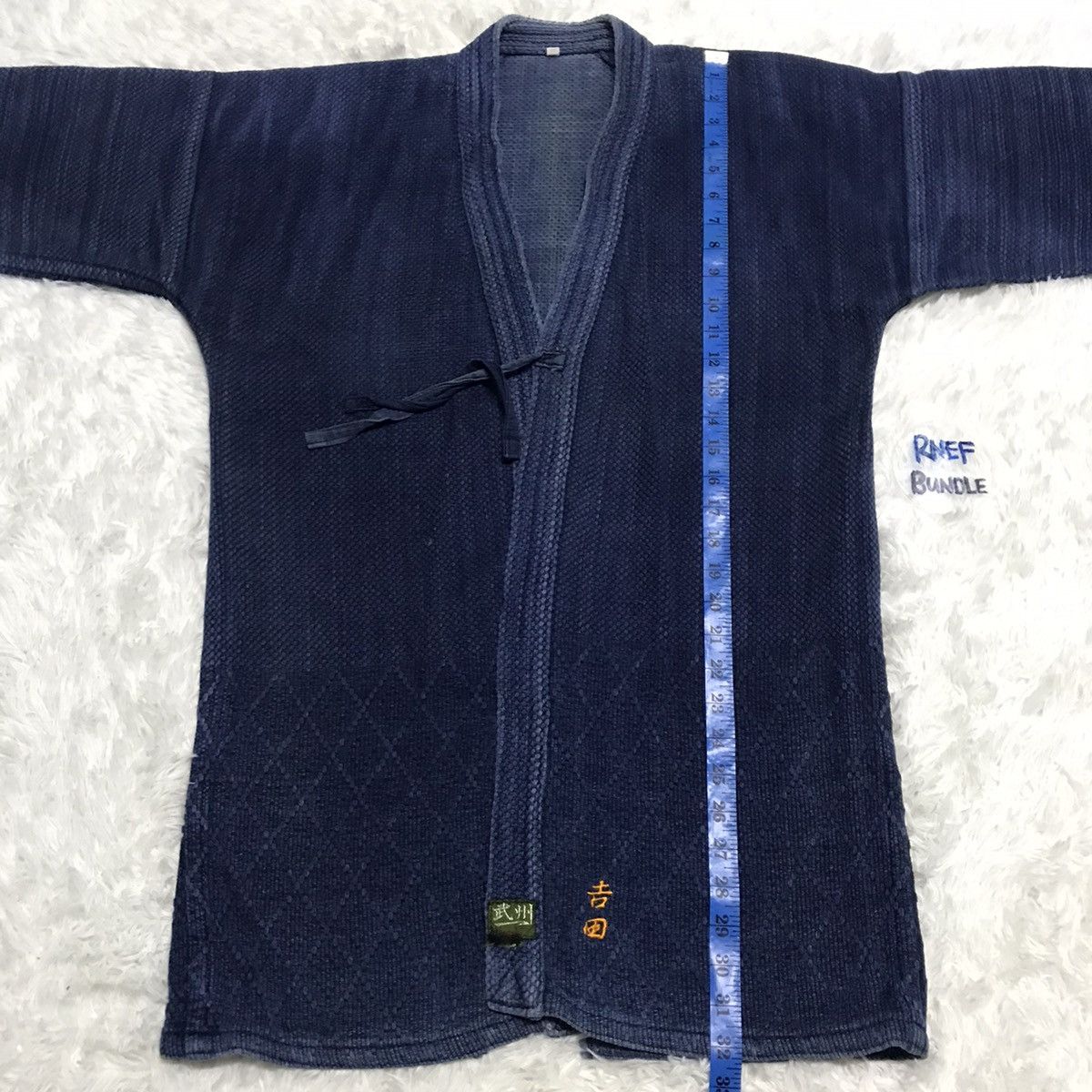 Indigo Kimono japan Size US M / EU 48-50 / 2 - 7 Thumbnail
