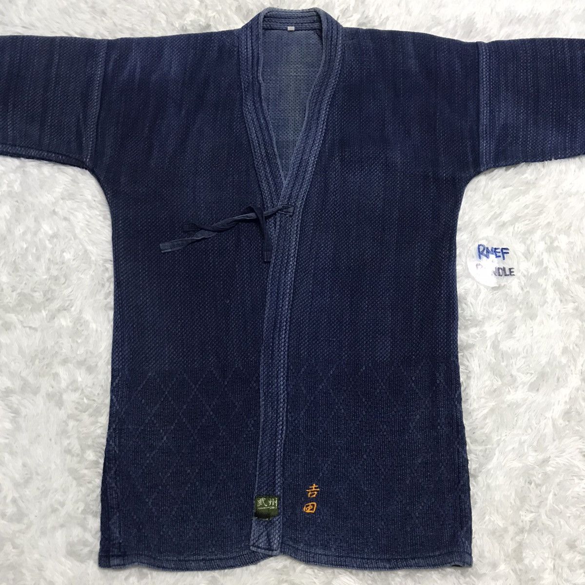 Indigo Kimono japan Size US M / EU 48-50 / 2 - 1 Thumbnail