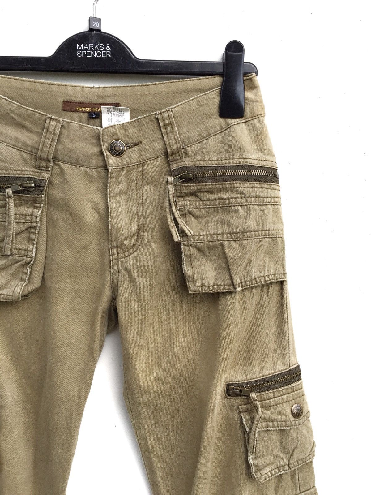 Japanese Brand Japanese Brand Upper Freak Cargo Multi Pocket Kapital Style Size US 26 / EU 42 - 3 Thumbnail