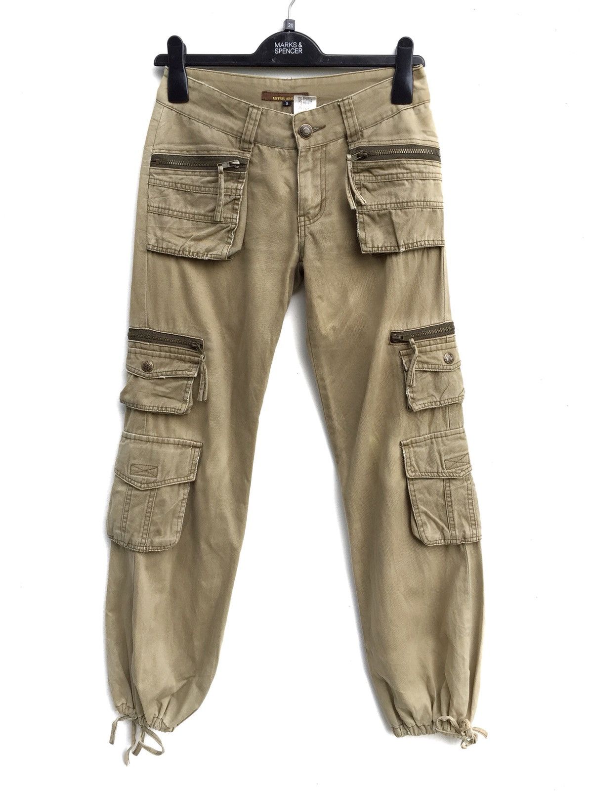 Japanese Brand Japanese Brand Upper Freak Cargo Multi Pocket Kapital Style Size US 26 / EU 42 - 1 Thumbnail