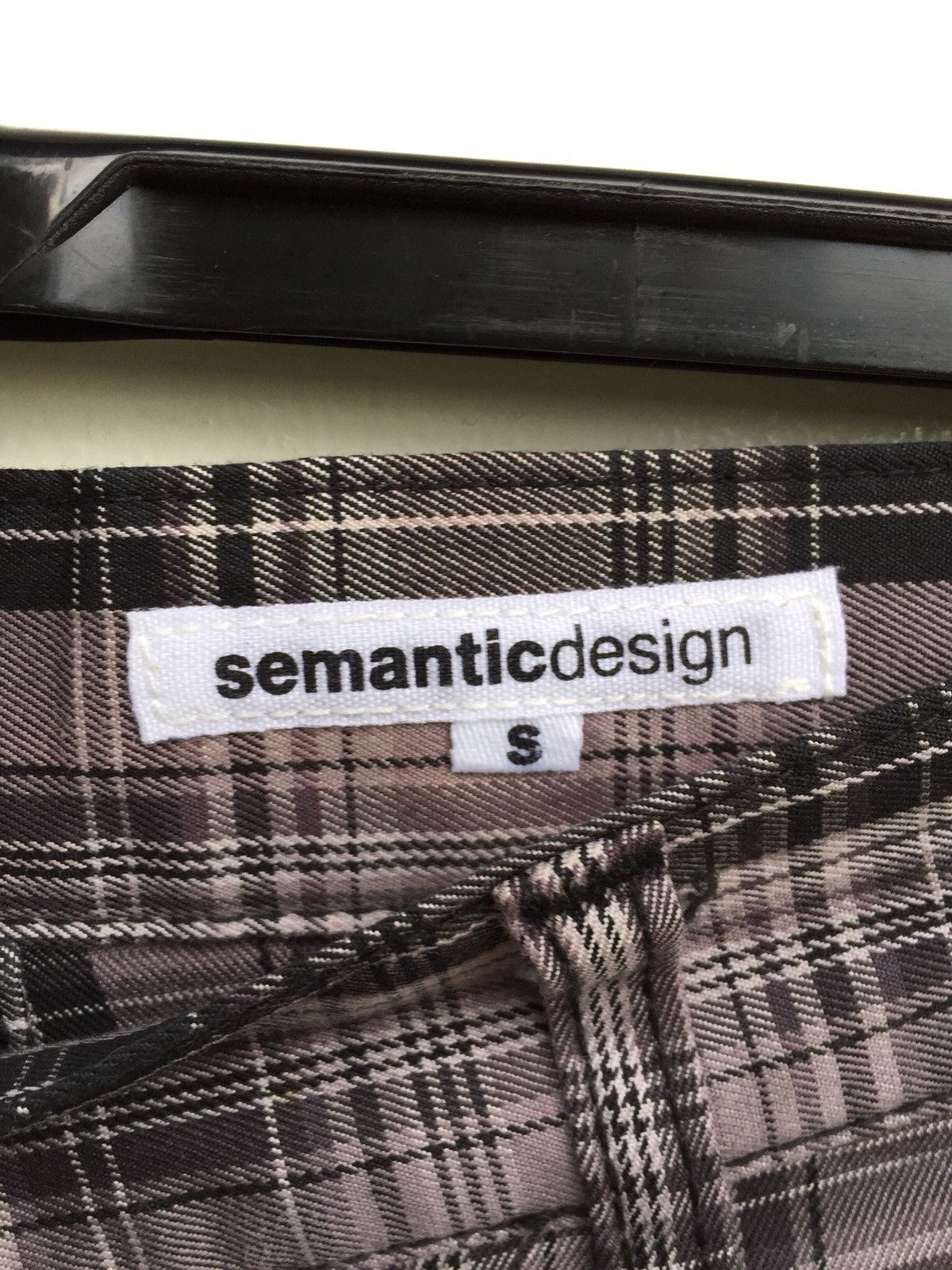 Japanese Brand × Seditionaries Japan Semantic Design Checkered Vivienne Westwood Style Size US 28 / EU 44 - 8 Thumbnail