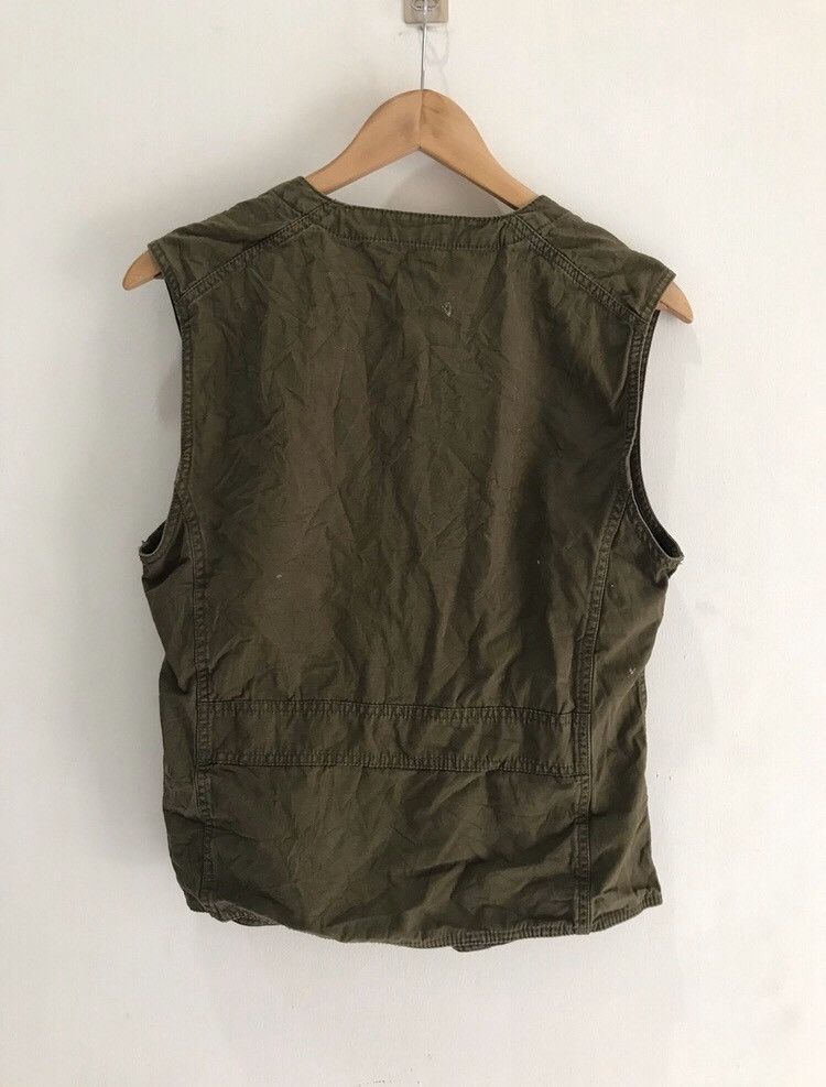 Global Work Japanese Brand Global Work Sleeveless Cardigan button up Size US M / EU 48-50 / 2 - 2 Thumbnail