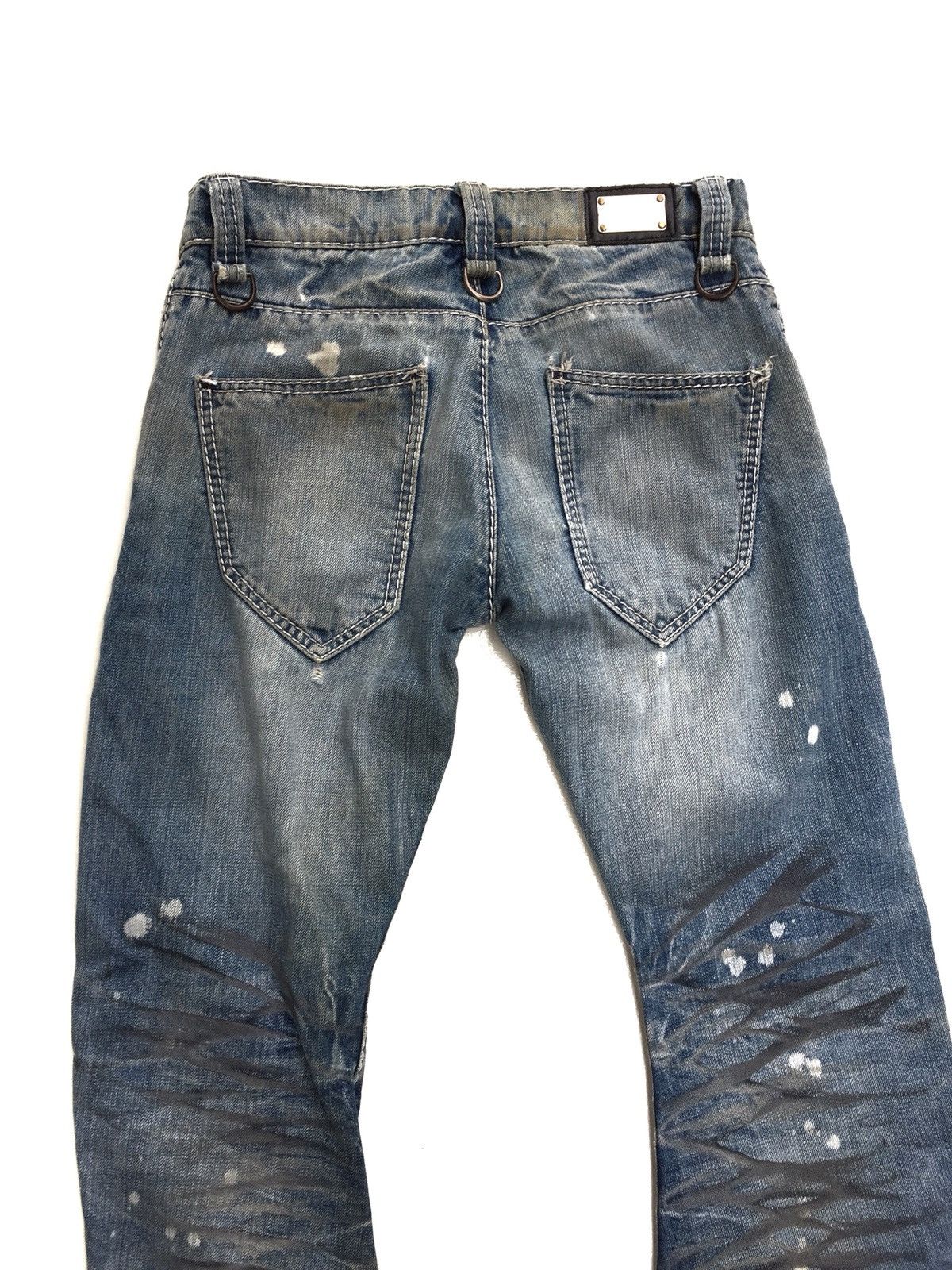 BUFFALO BOBS Japanese Brand Buffalo Bob Distressed Ripped Destroy Jeans Size US 28 / EU 44 - 6 Thumbnail