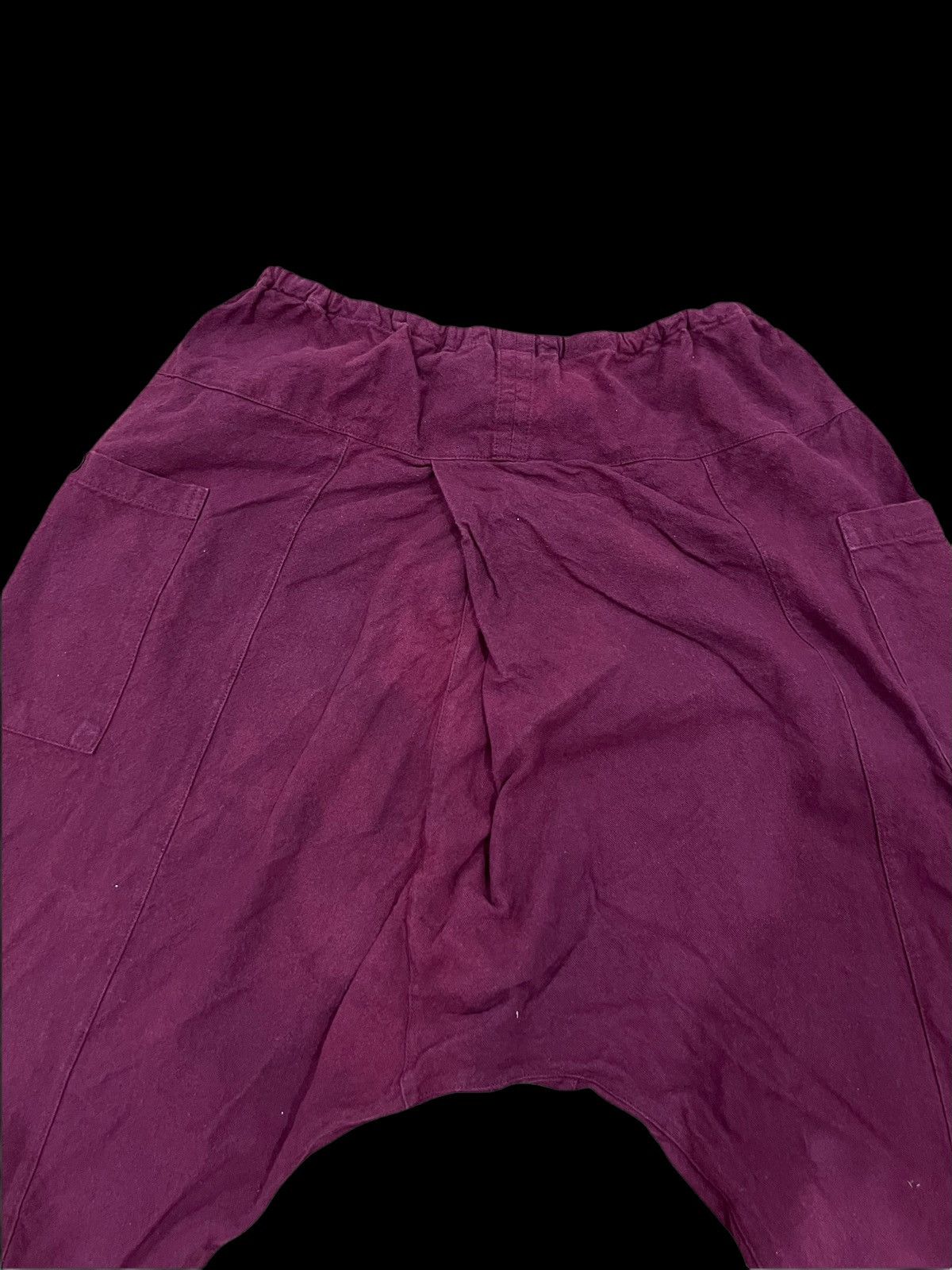 Japanese Brand × Vintage Japanese Brand Pippaie Harem Pants Drop Crotch Size US 29 - 4 Thumbnail