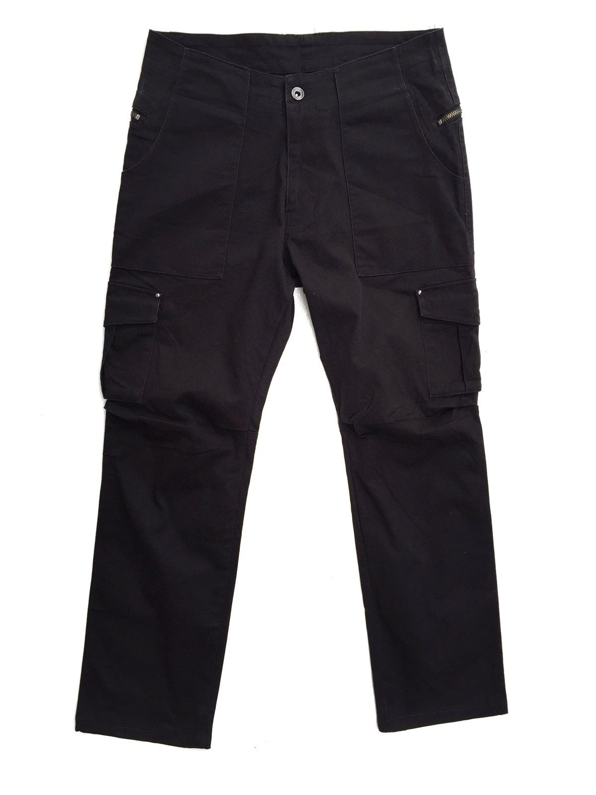 image of Japan Boycott Cargo Zipper Black Pant Kapital Style, Men's (Size 29)