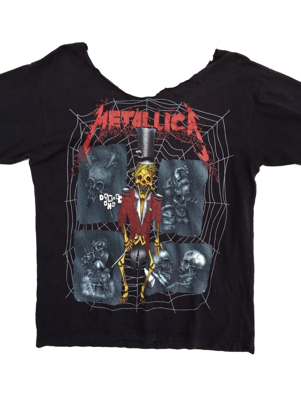 Band Tees × Metallica × Vintage Vintage Metallica Rock Tee Size US M / EU 48-50 / 2 - 3 Thumbnail