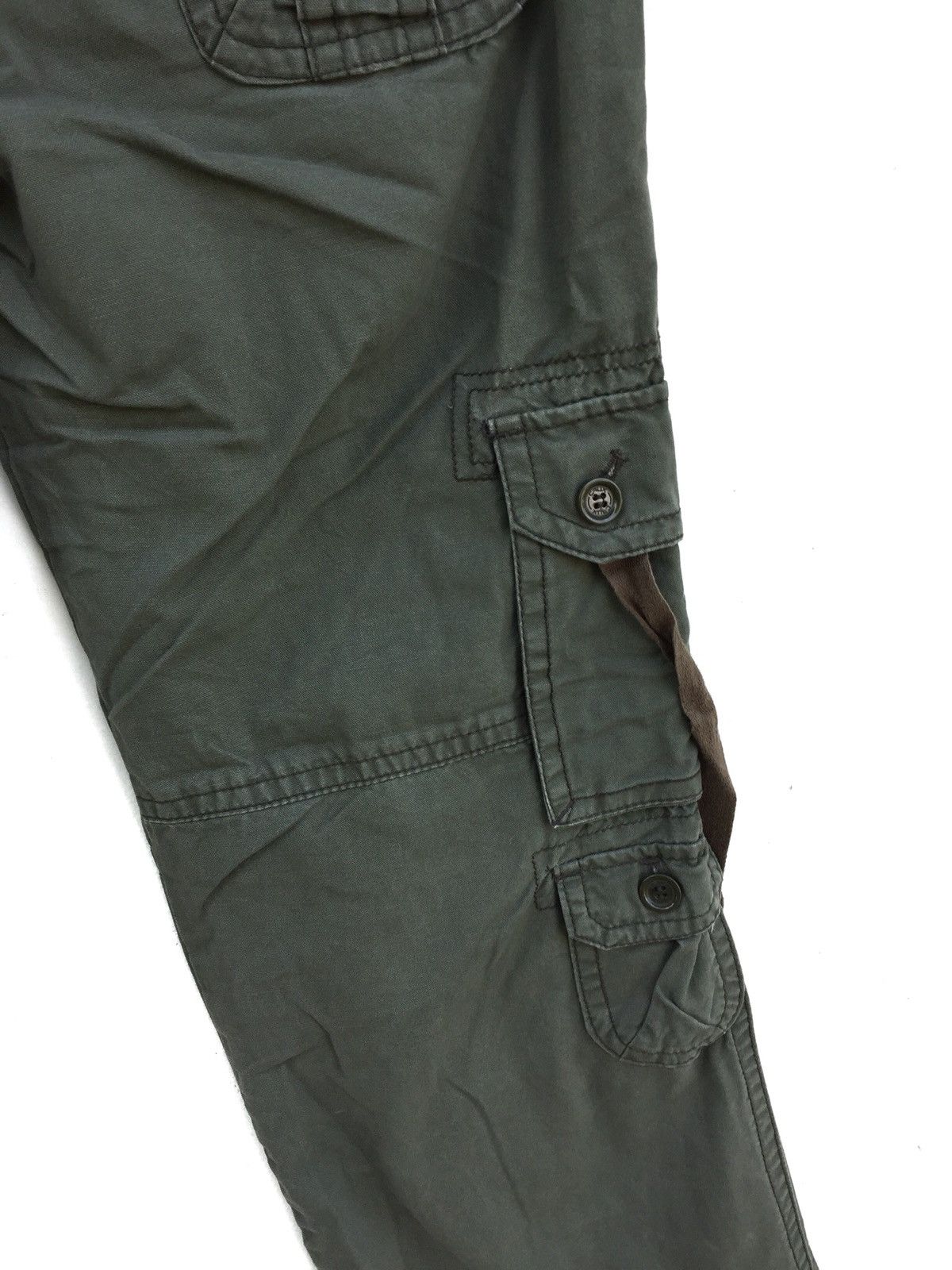 Japanese Brand Japanese Brand Crux Military Cropped Pants Size US 29 - 6 Thumbnail