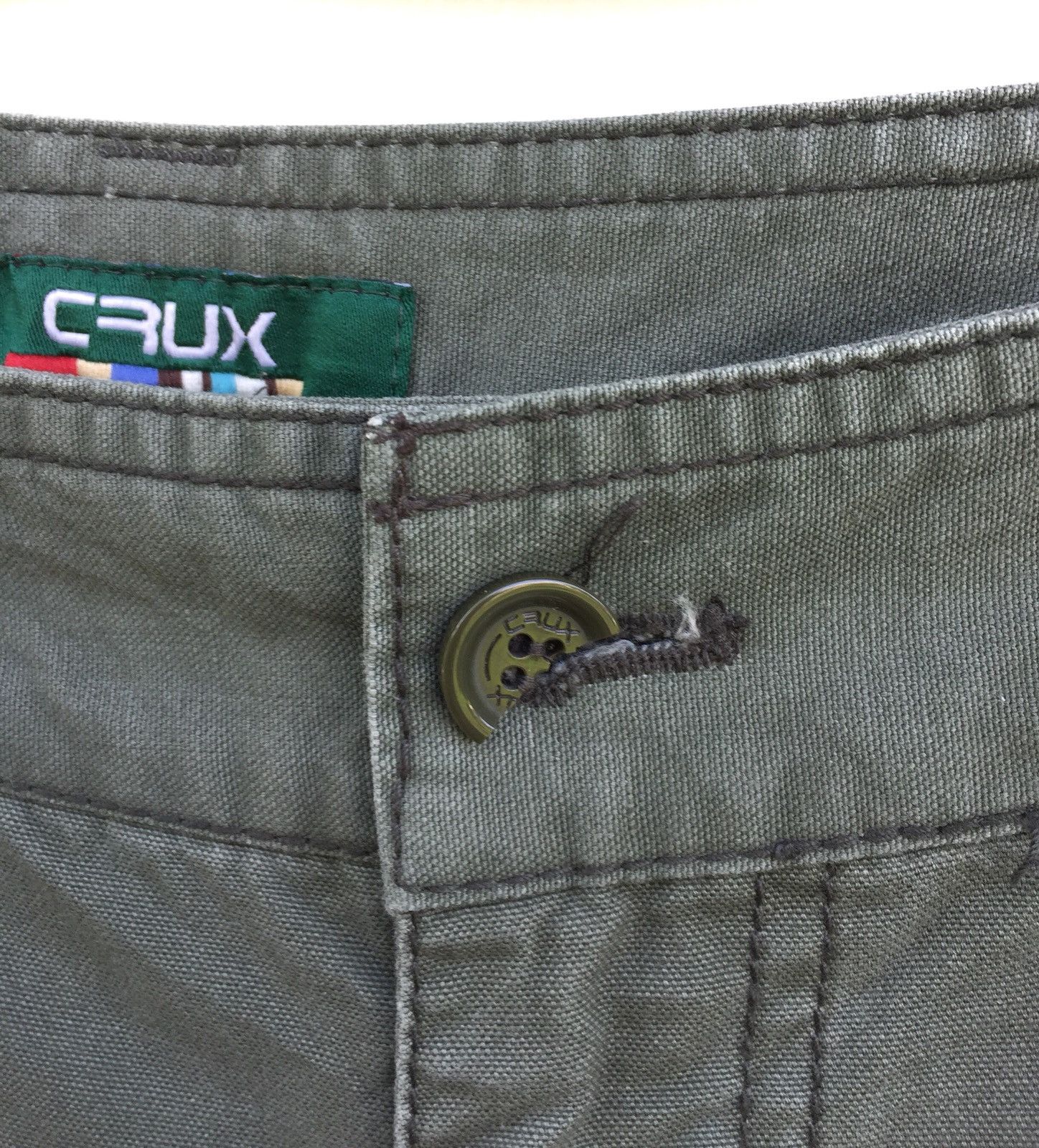 Japanese Brand Japanese Brand Crux Military Cropped Pants Size US 29 - 8 Thumbnail