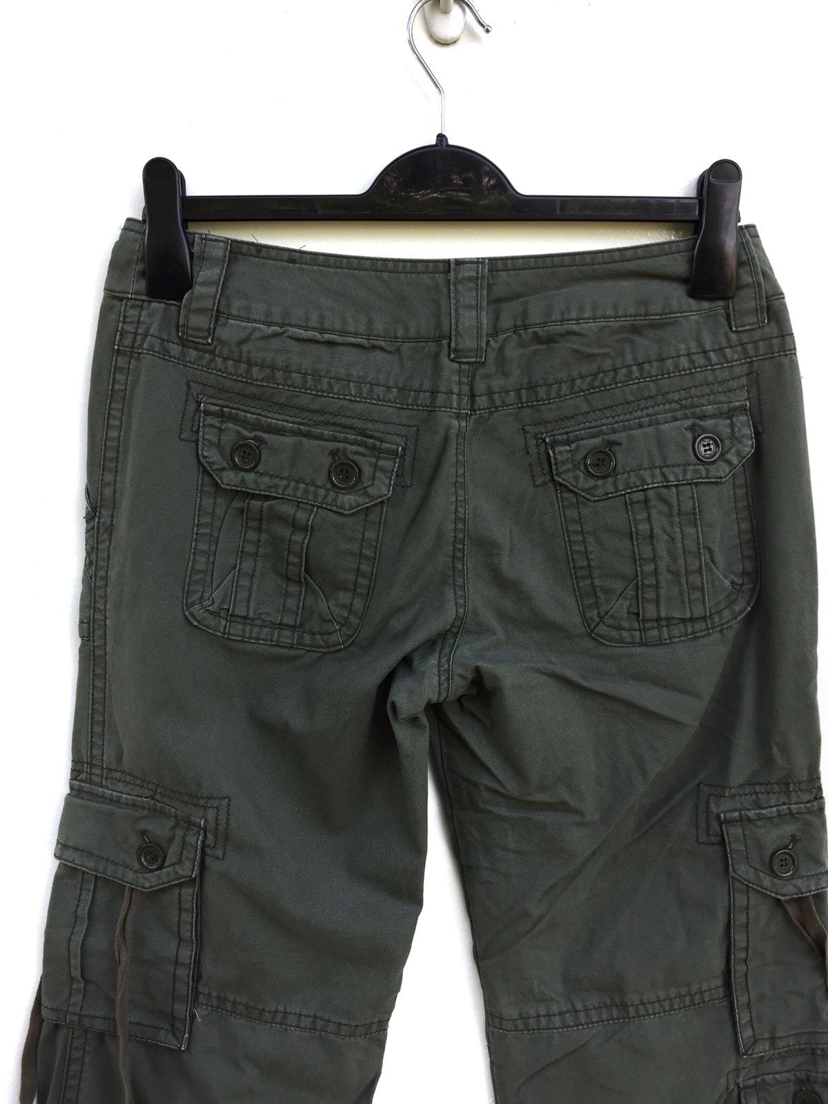 Japanese Brand Japanese Brand Crux Military Cropped Pants Size US 29 - 4 Thumbnail