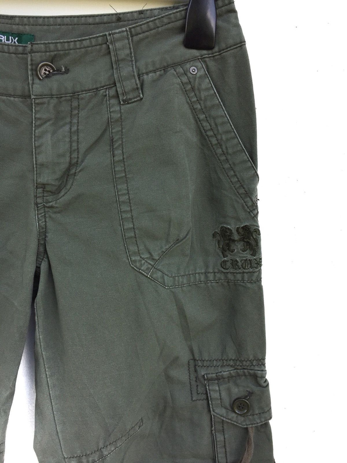 Japanese Brand Japanese Brand Crux Military Cropped Pants Size US 29 - 5 Thumbnail