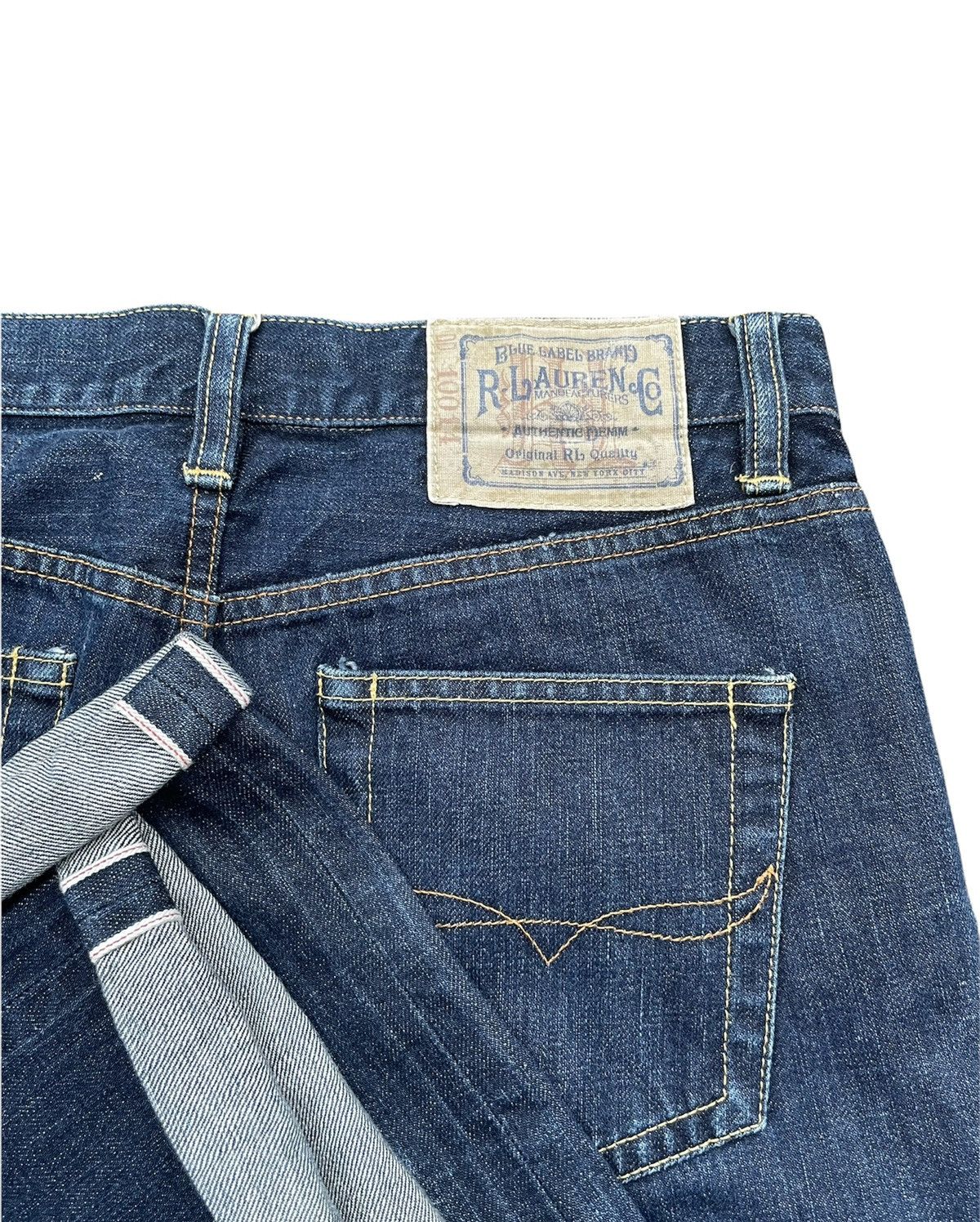 Designer × Ralph Lauren Ralph Lauren Redline Selvedge Denim Size US 30 / EU 46 - 9 Thumbnail