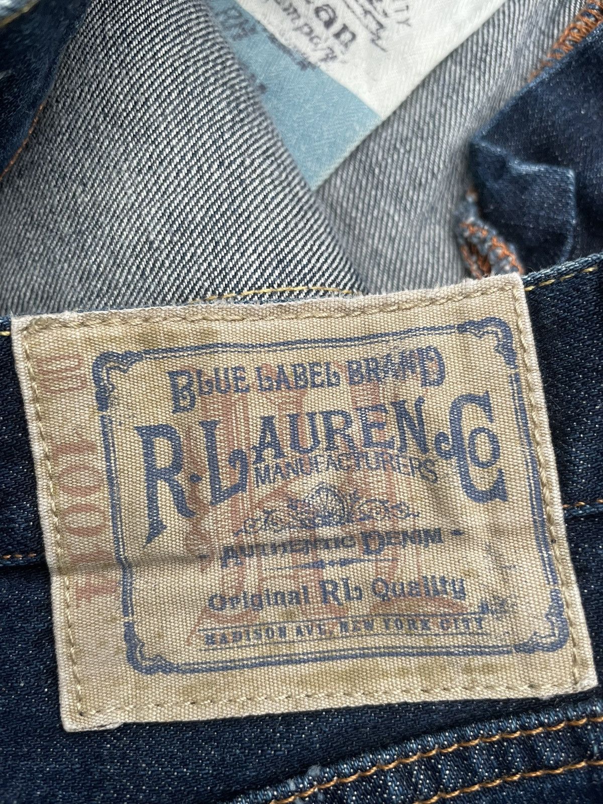 Designer × Ralph Lauren Ralph Lauren Redline Selvedge Denim Size US 30 / EU 46 - 11 Thumbnail
