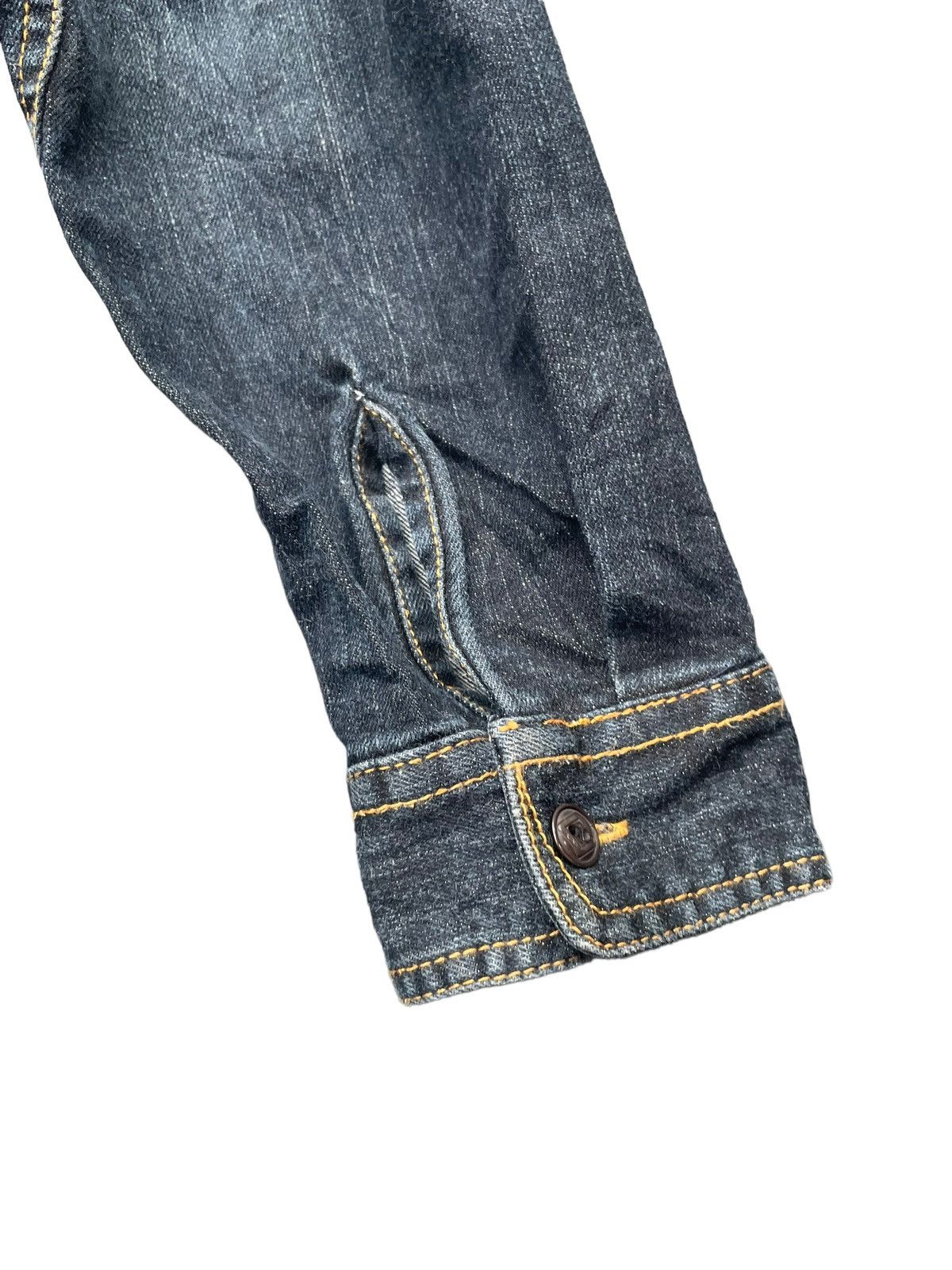 Japanese Brand Thread Denim Shirt Size US M / EU 48-50 / 2 - 8 Thumbnail