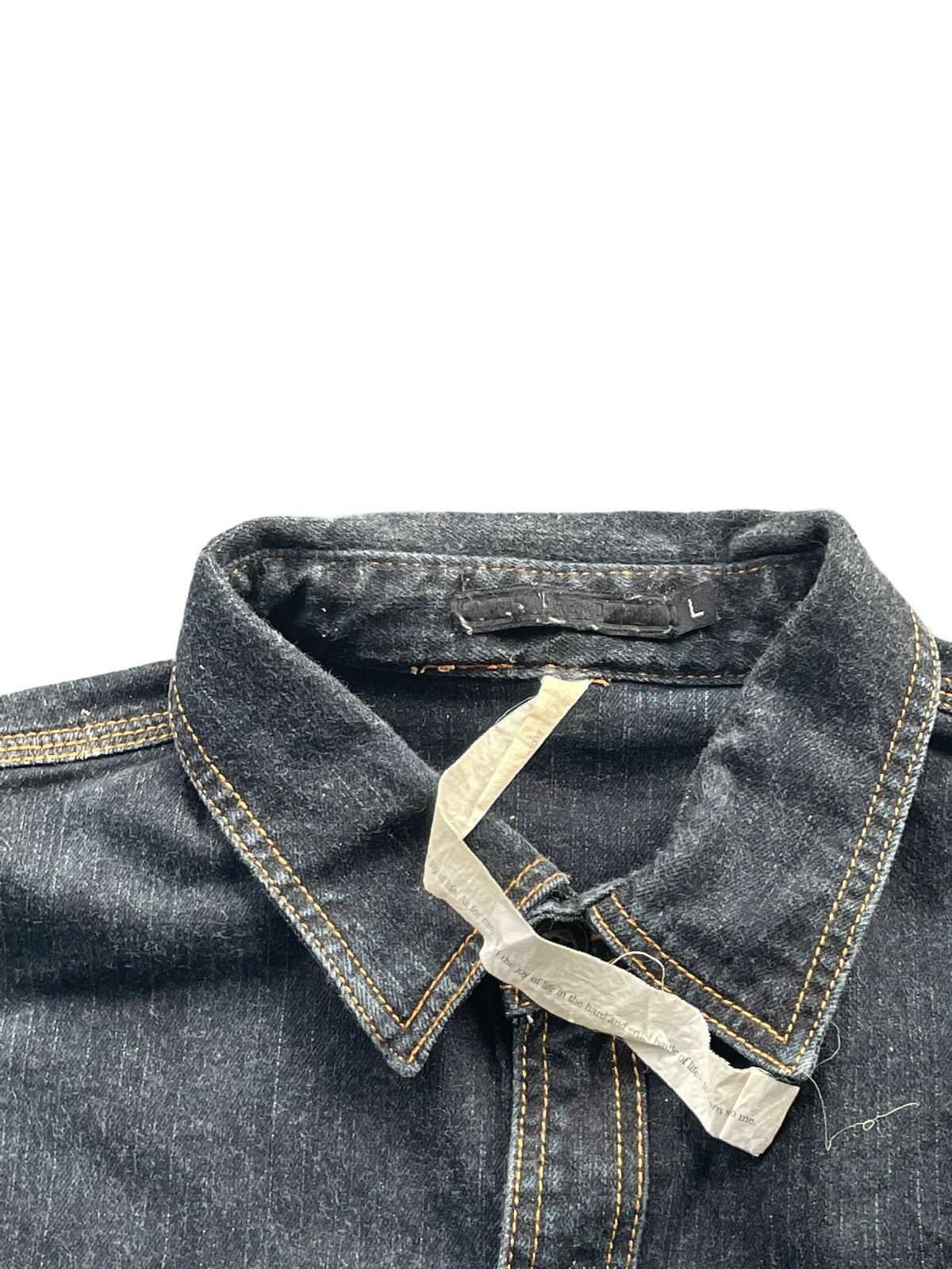 Japanese Brand Thread Denim Shirt Size US M / EU 48-50 / 2 - 6 Thumbnail