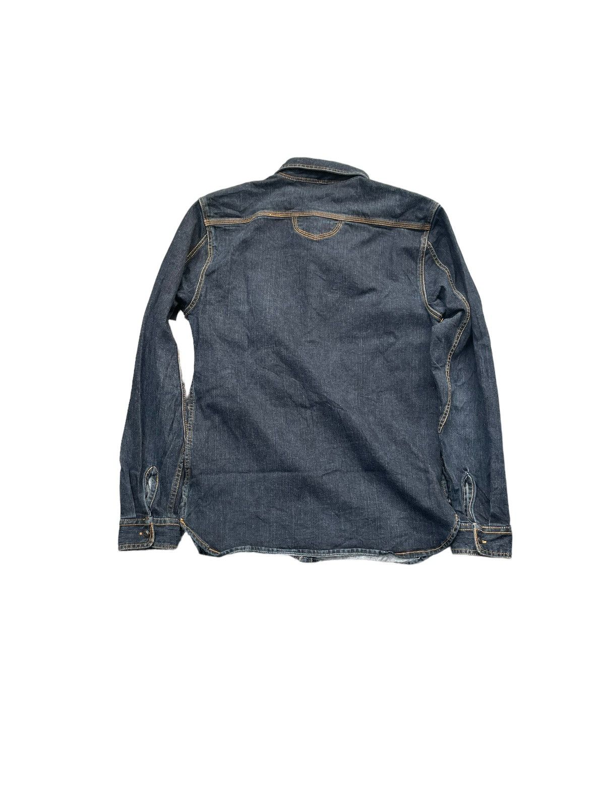 Japanese Brand Thread Denim Shirt Size US M / EU 48-50 / 2 - 7 Thumbnail
