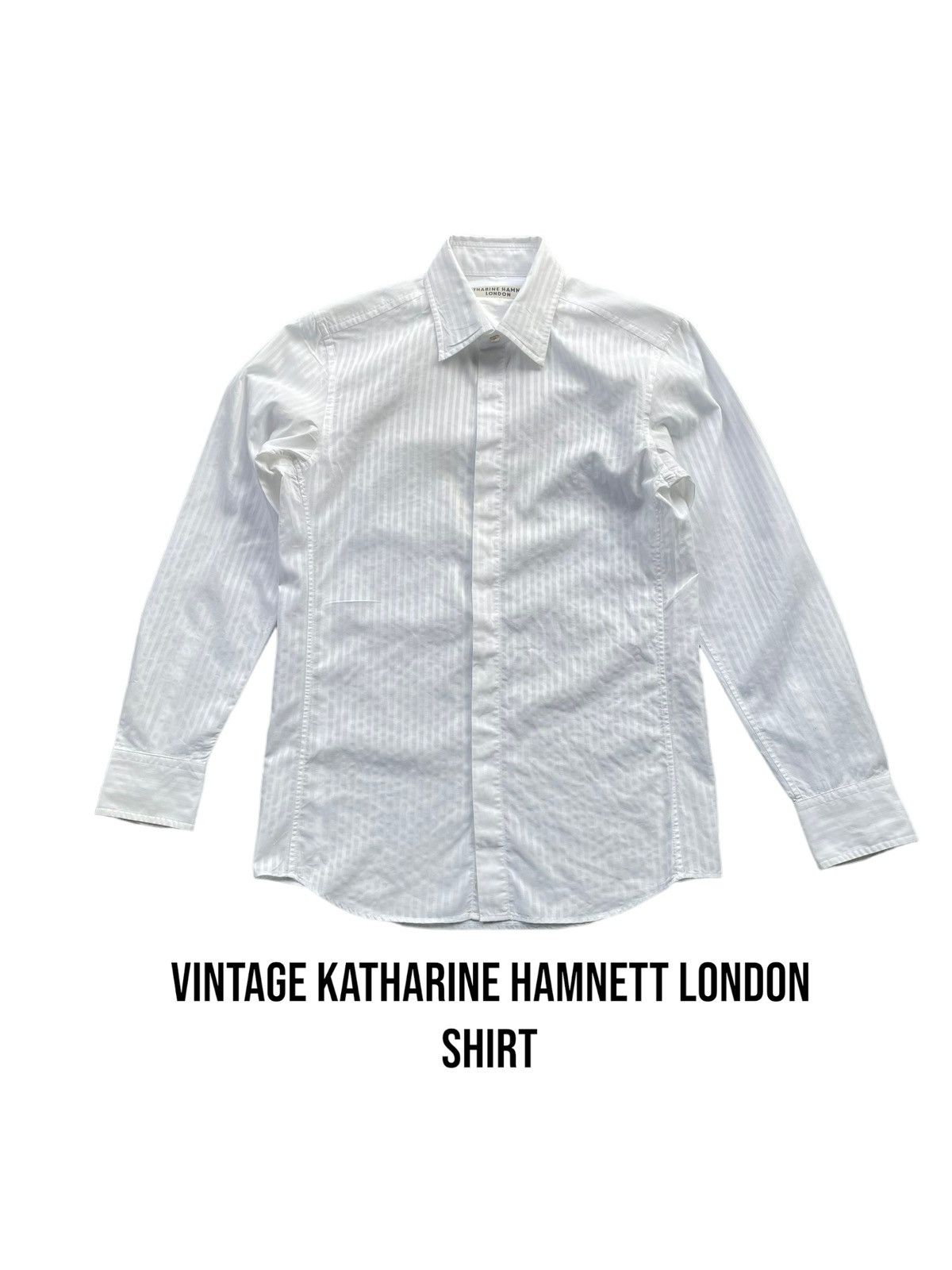Katharine Hamnett London Vintage Katharine Hamnett London Shirt Size US M / EU 48-50 / 2 - 1 Thumbnail