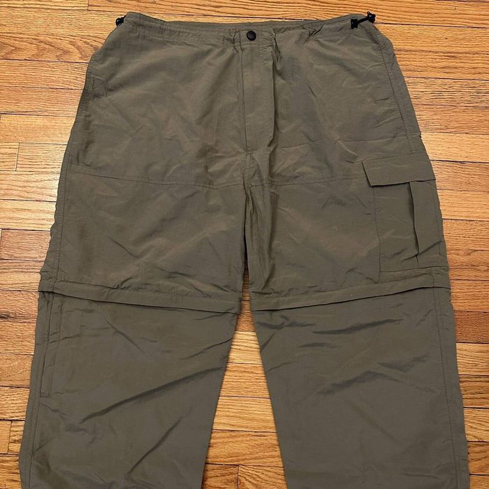 Vintage NWT Vintage Marlboro Gear Green Cargo Parachute Pants Large ...