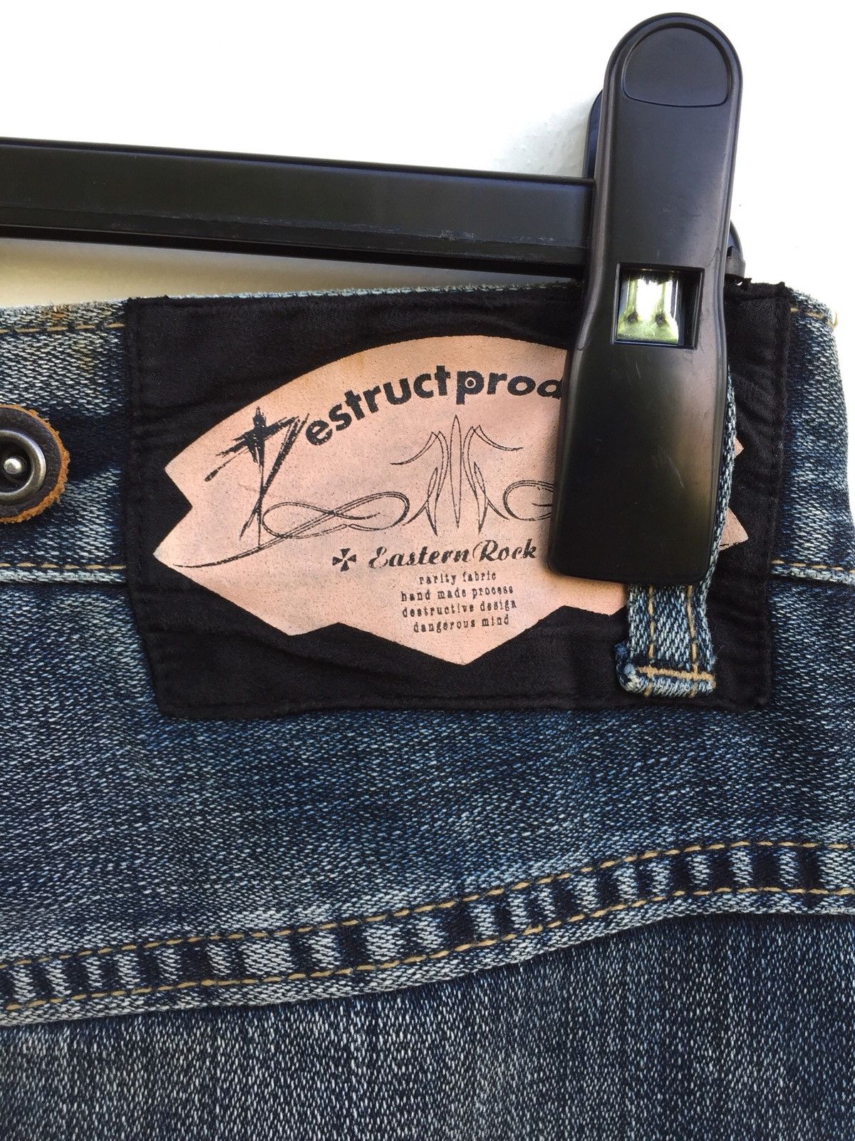 Japanese Brand × PPFM Japanese Brand PPFM Rebuild Zipper Jeans Punk Bondage style Size US 28 / EU 44 - 11 Thumbnail