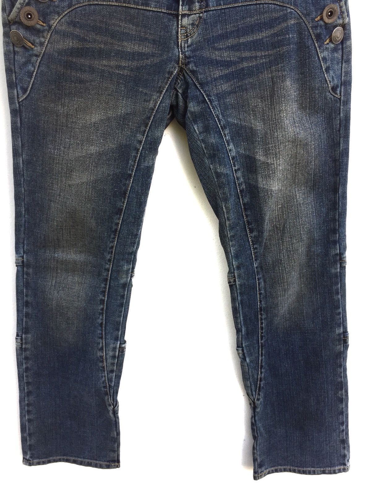 Japanese Brand × PPFM Japanese Brand PPFM Rebuild Zipper Jeans Punk Bondage style Size US 28 / EU 44 - 12 Thumbnail
