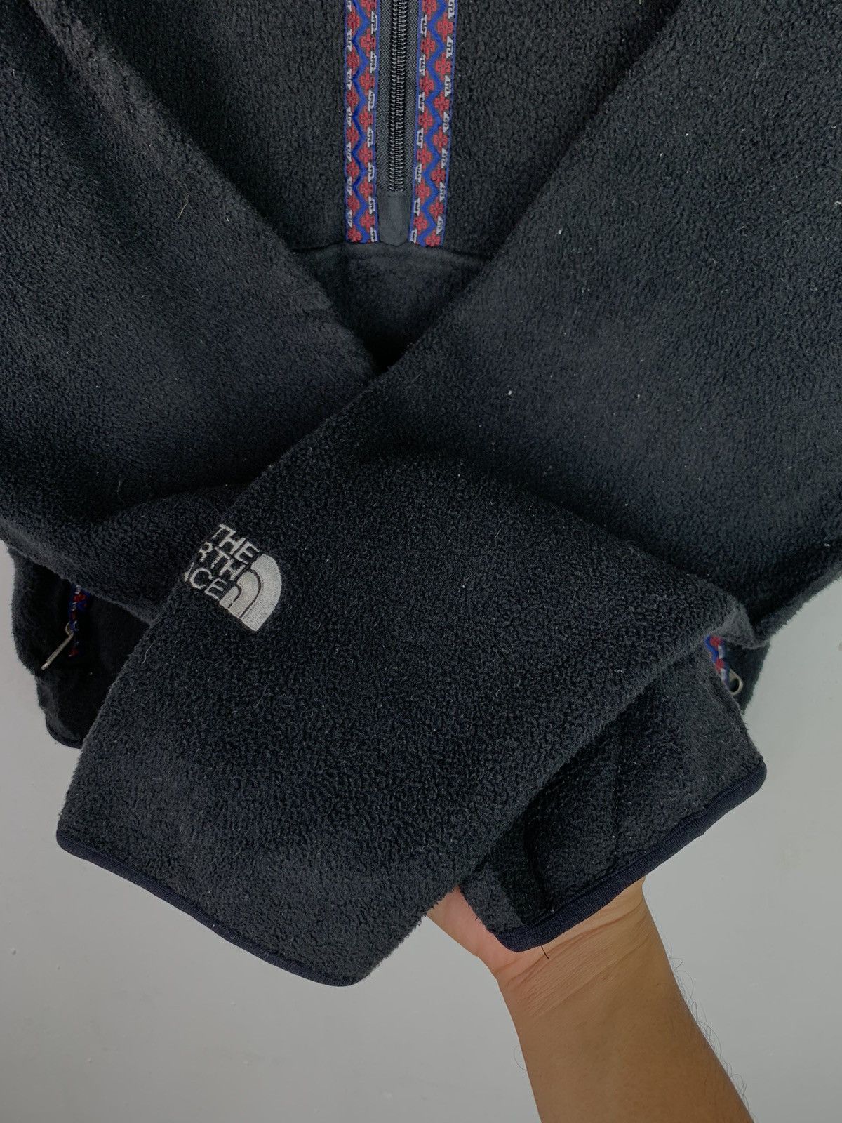 Japanese Brand × The North Face × Vintage Vintage The North face Fleece Half Zipper Size US L / EU 52-54 / 3 - 8 Thumbnail
