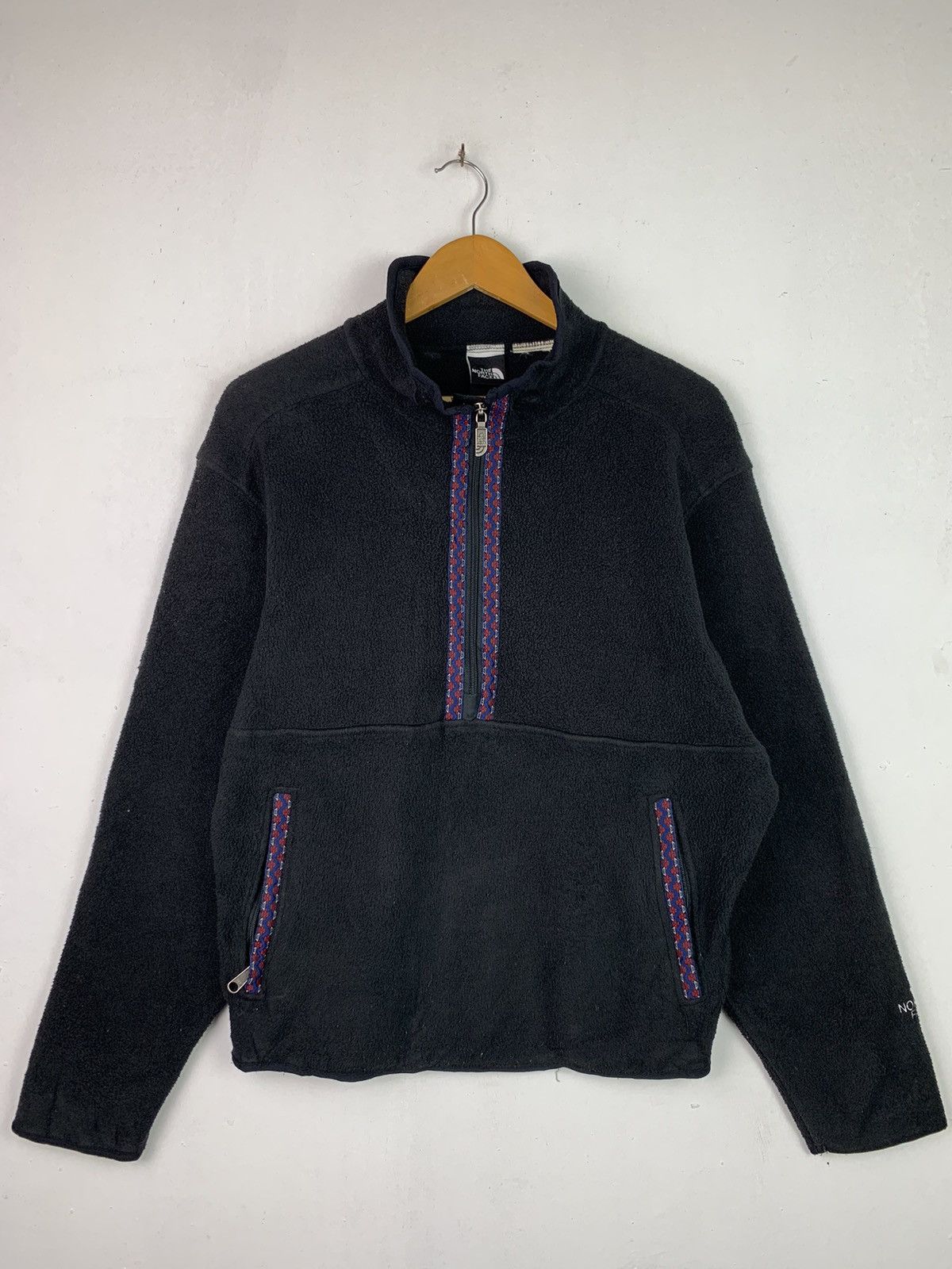 Japanese Brand × The North Face × Vintage Vintage The North face Fleece Half Zipper Size US L / EU 52-54 / 3 - 1 Thumbnail