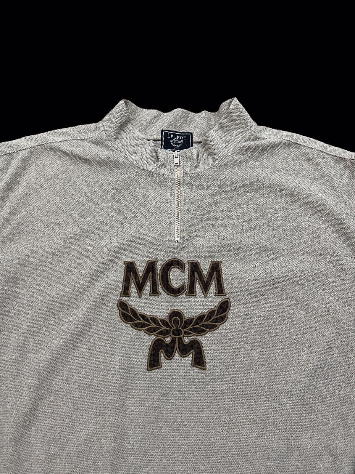 MCM Vintage MCM Iconic Logo Sweatshirt Size US M / EU 48-50 / 2 - 6 Thumbnail