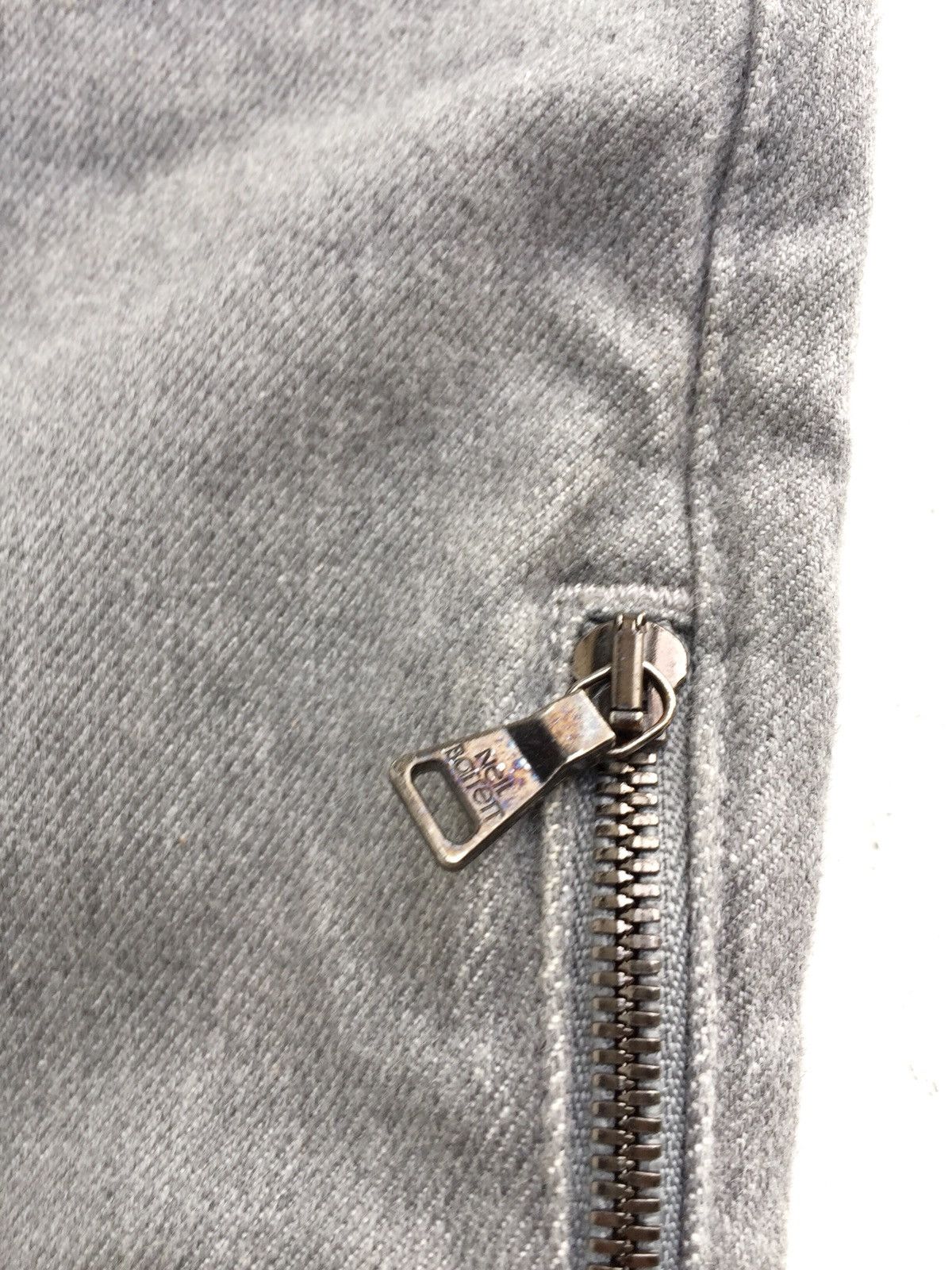 Neil Barrett Neil Barrett Made Italy Side Zipper Super Skinny Pants Size US 29 - 7 Thumbnail