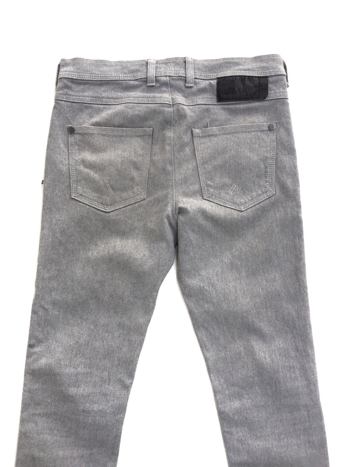 Neil Barrett Neil Barrett Made Italy Side Zipper Super Skinny Pants Size US 29 - 4 Thumbnail