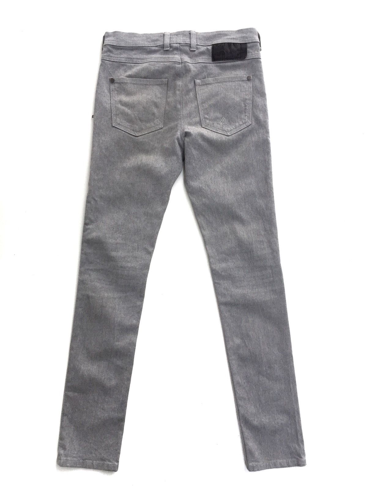 Neil Barrett Neil Barrett Made Italy Side Zipper Super Skinny Pants Size US 29 - 2 Thumbnail