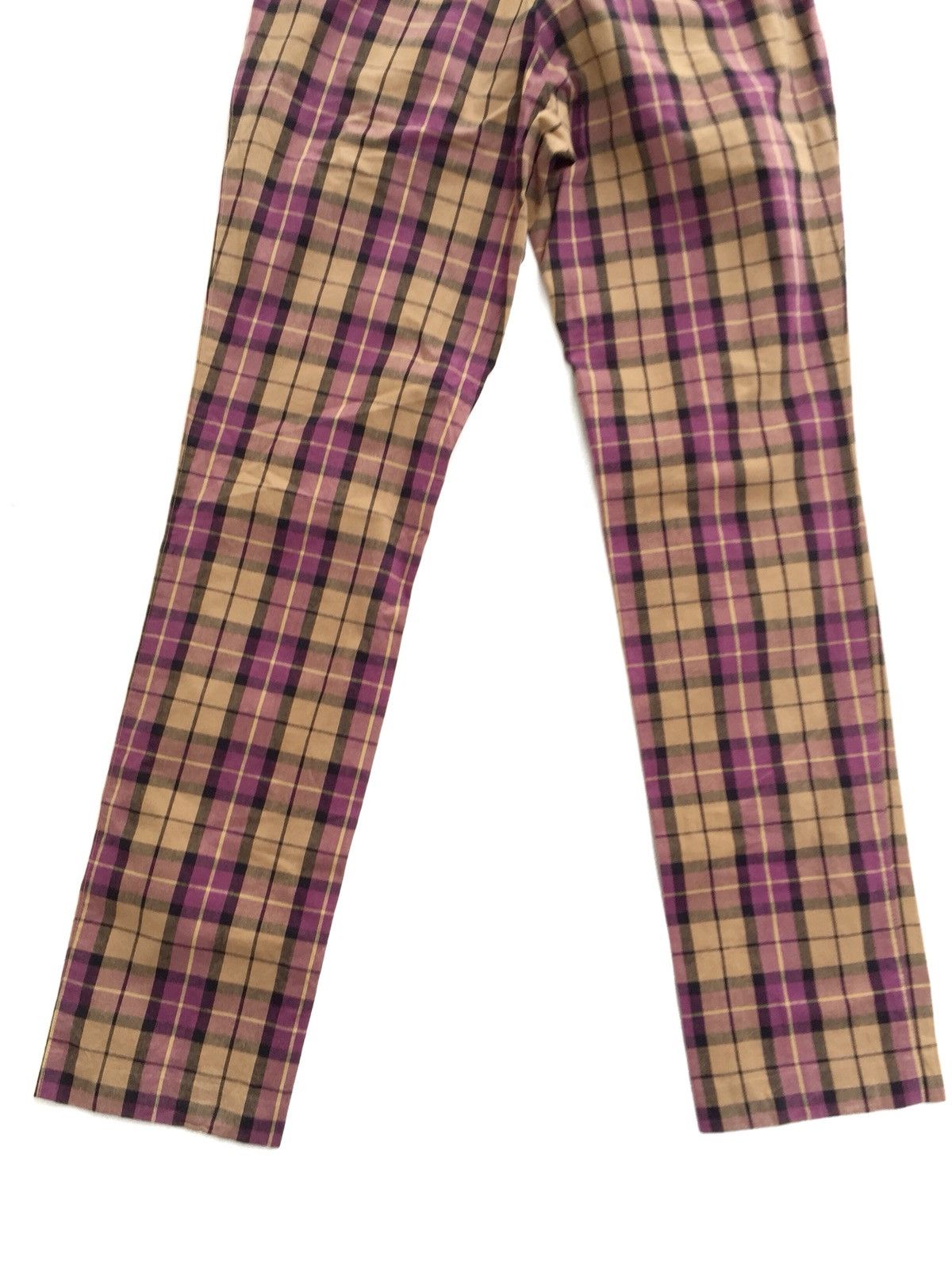 Beams Plus × Designer Beams Checkered Tartan Punk Trousers Pants Size US 30 / EU 46 - 6 Thumbnail
