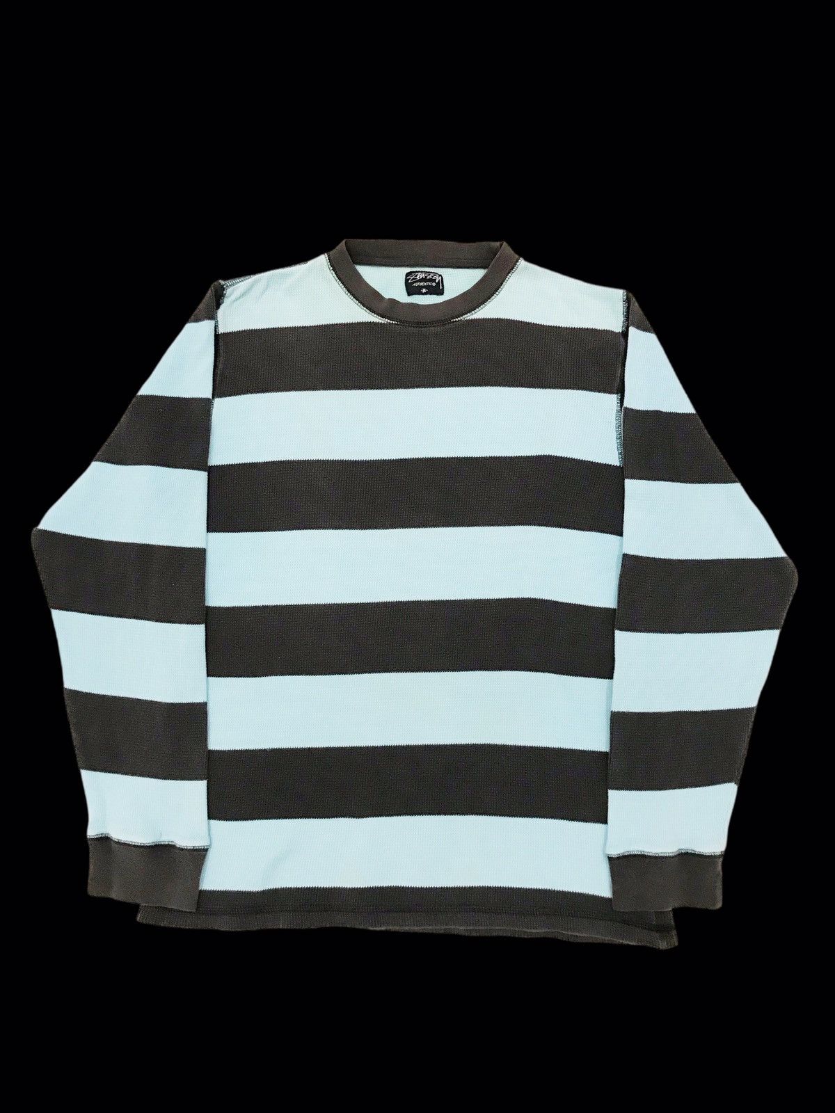 Stussy Vintage Sun Faded Stussy Stripes LS Size US M / EU 48-50 / 2 - 1 Thumbnail