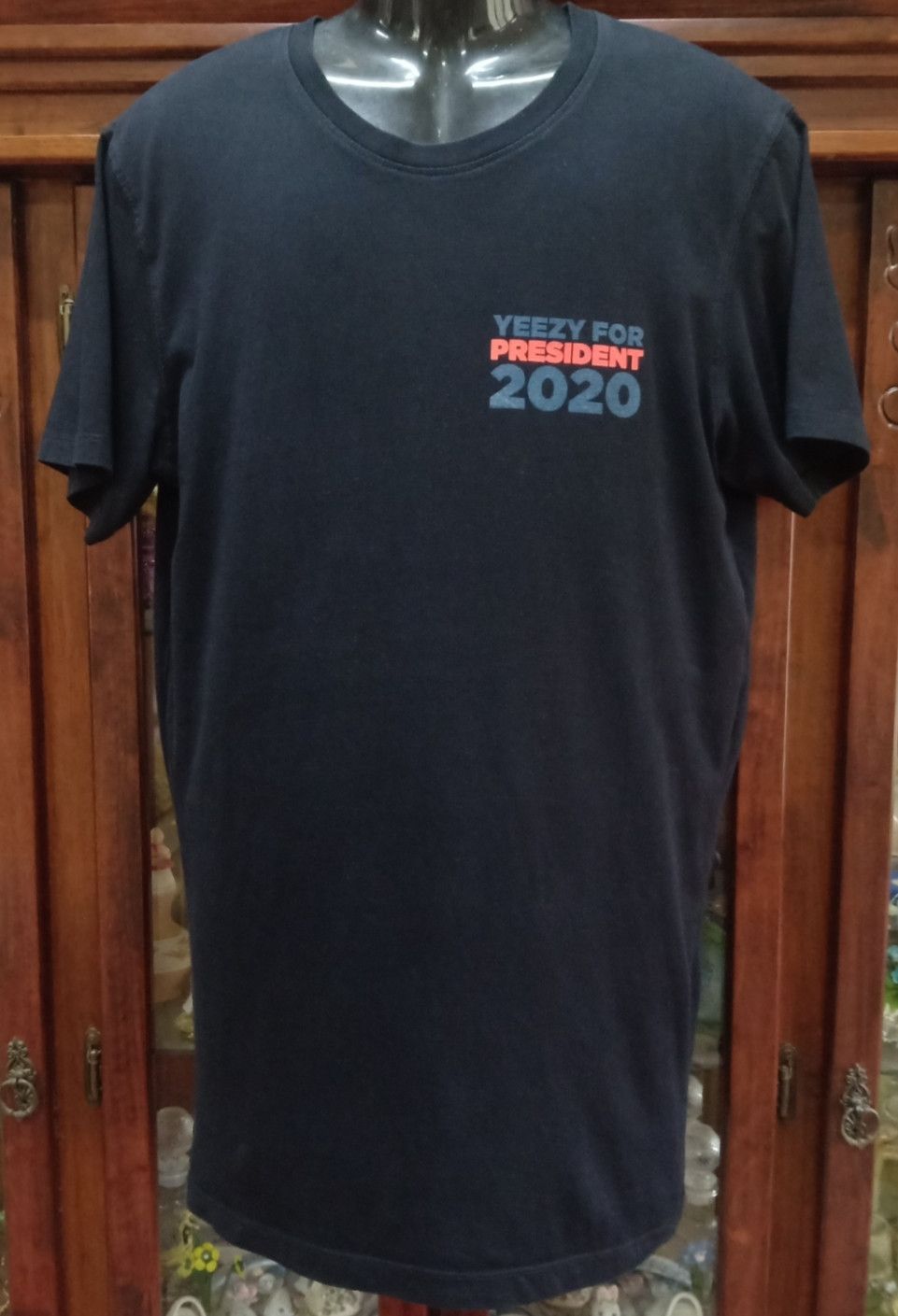 GOAT Crew Kanye West Yeezy For President 2020 T-shirt Size US M / EU 48-50 / 2 - 2 Thumbnail