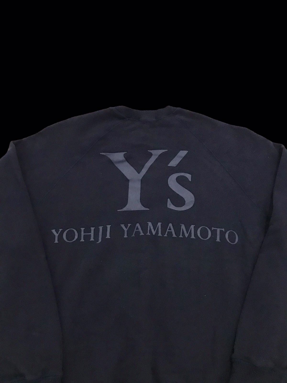 image of Yohji Yamamoto x YS Yamamoto Vintage Y's Sweatshirts in Navy, Men's (Size Small)