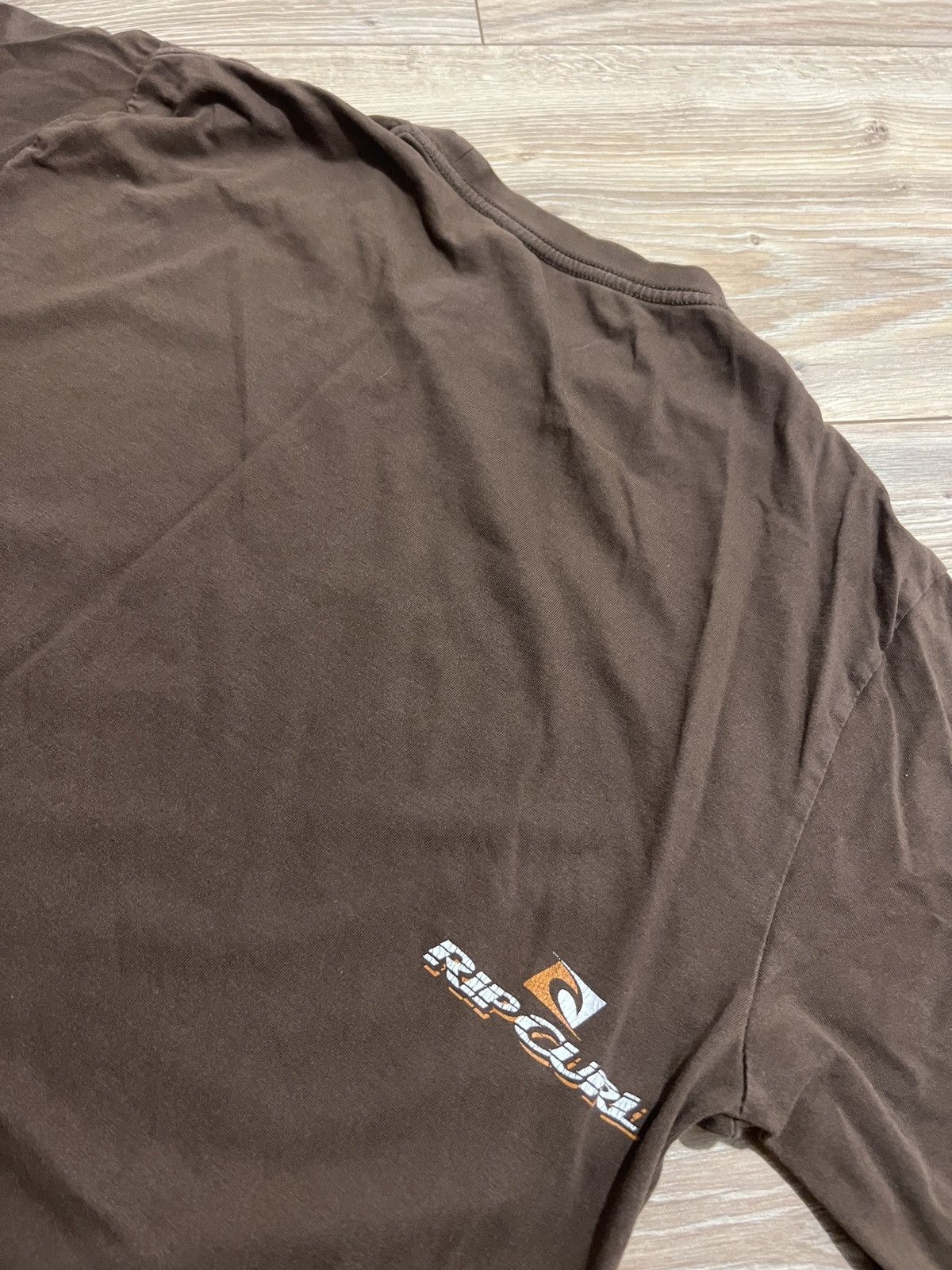 Rip Curl × Vintage T Shirt RIP CURL Surfboards Brown Vintage Art Print Size US XL / EU 56 / 4 - 6 Thumbnail