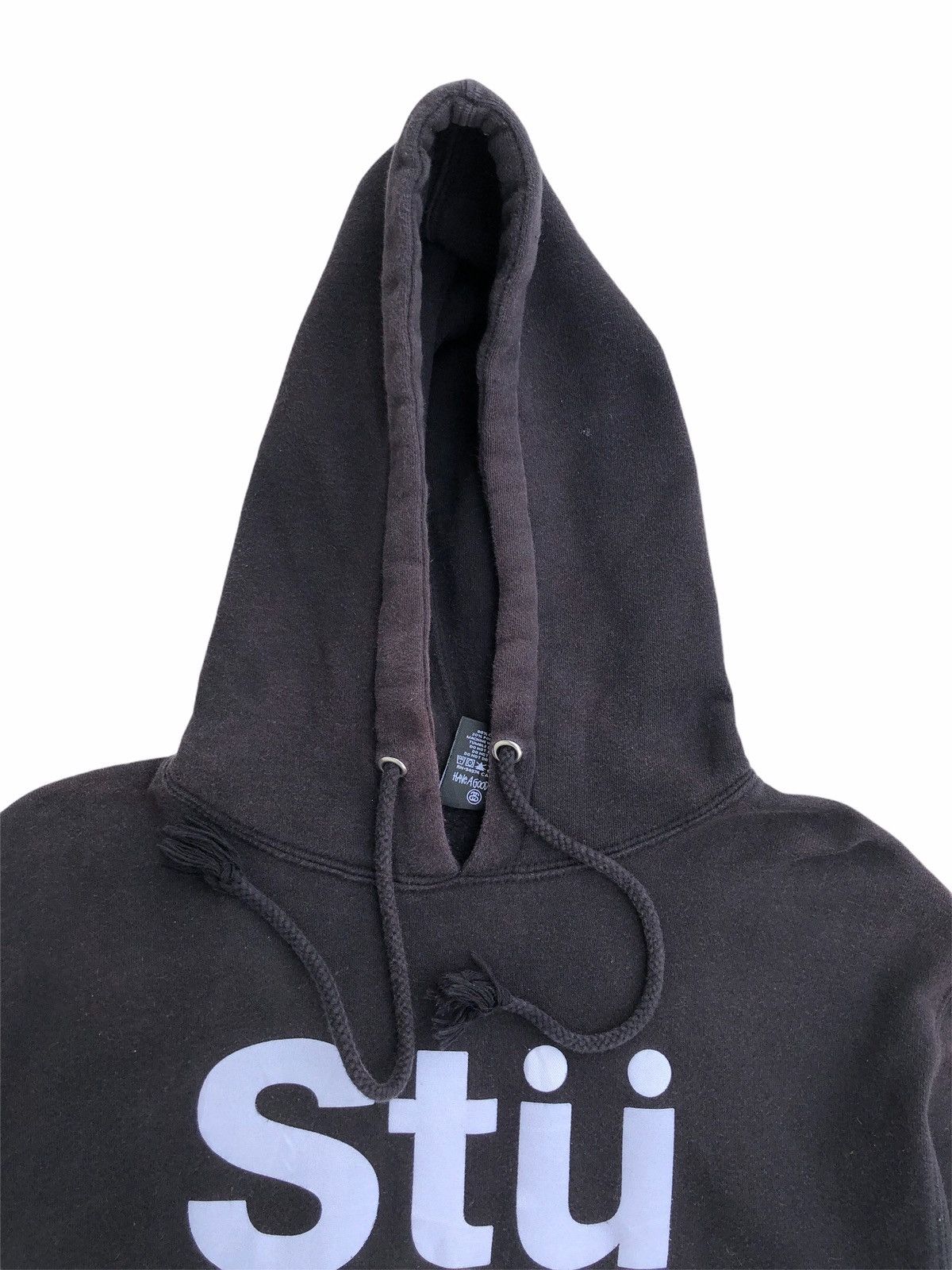Stussy Stussy Big Logo Have A Good Vibe Hoodie Sweatshirt Size US L / EU 52-54 / 3 - 3 Thumbnail