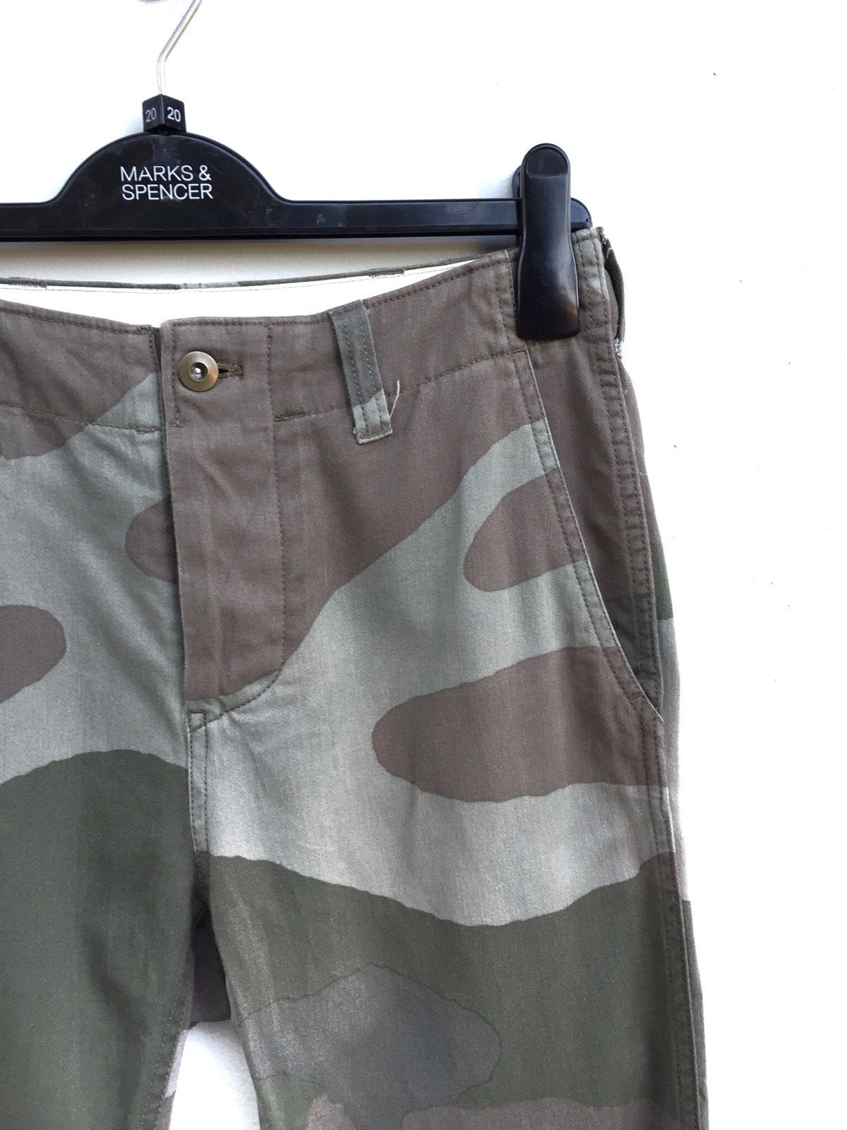 Japanese Brand Japanese Brand Le Milange Camo Pants Wtaps Style Size US 27 - 4 Thumbnail