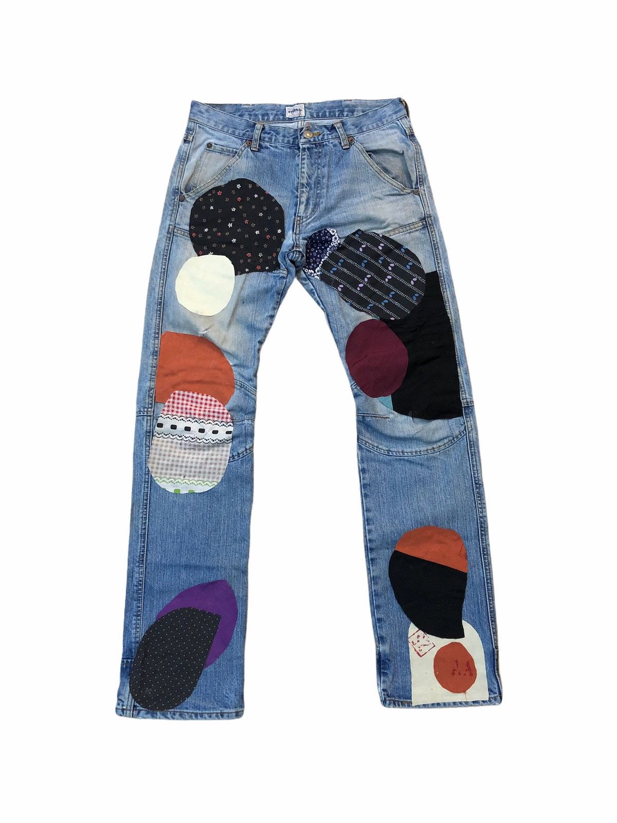 Eternal × Japanese Brand Made In Japan Eternal Custom Patchwork Inspired By Kapital Size US 29 - 1 Thumbnail