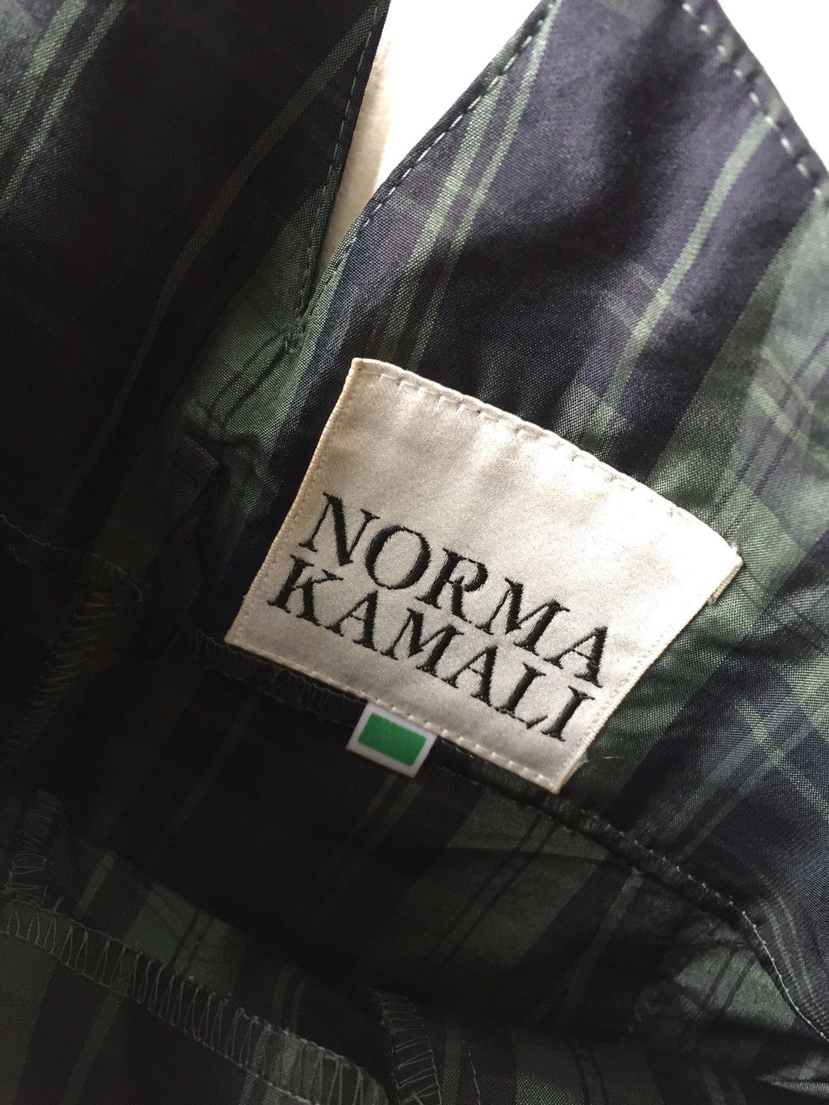 Vintage Vintage Norma Kamali Checkered High Waist Pants Size US 26 / EU 42 - 8 Preview