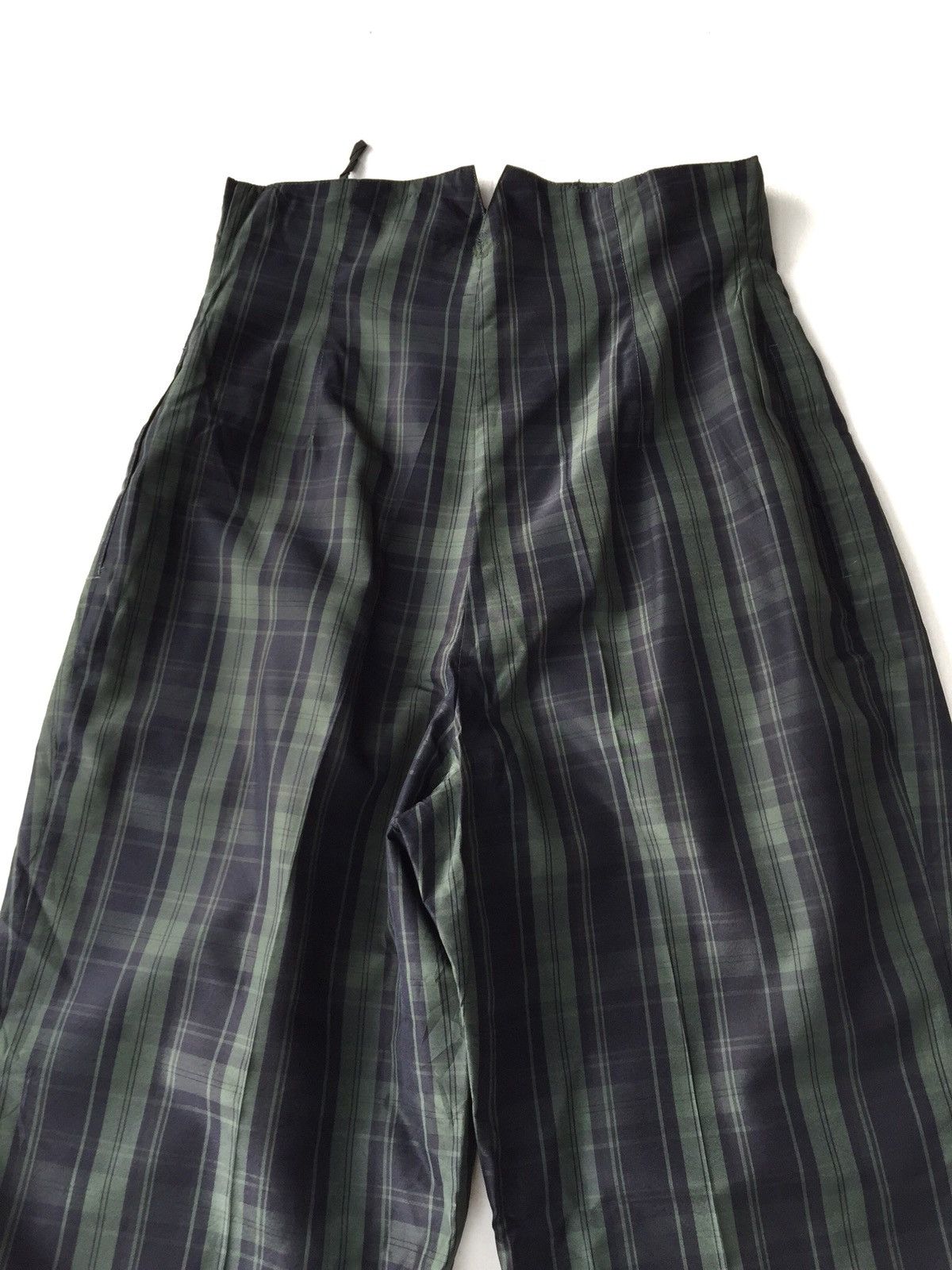 Vintage Vintage Norma Kamali Checkered High Waist Pants Size US 26 / EU 42 - 4 Thumbnail
