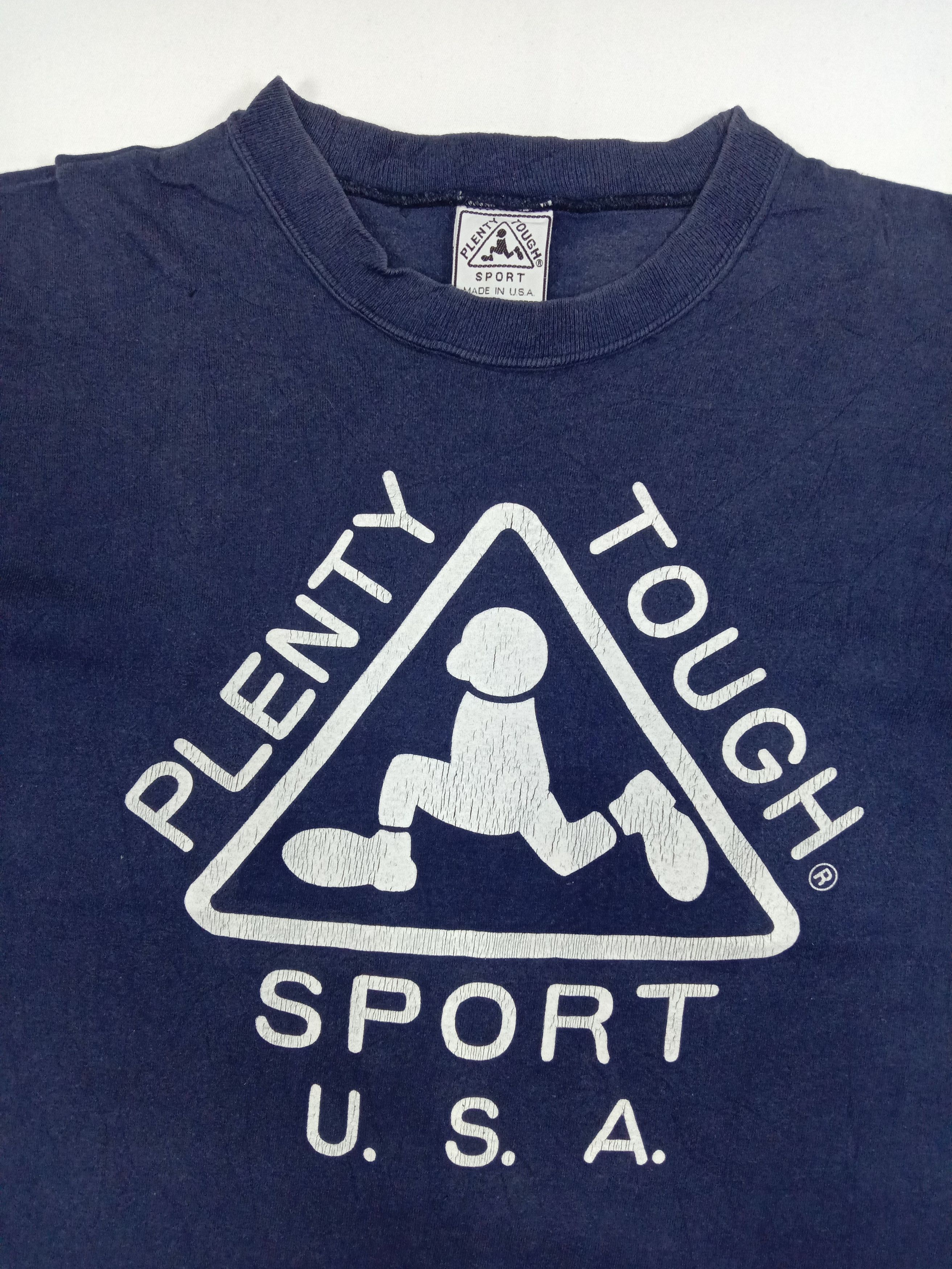 Vintage Vintage Plenty Tough Sport USA T Shirt Size US M / EU 48-50 / 2 - 2 Thumbnail
