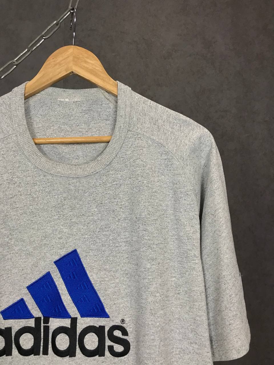 Adidas × Vintage Adidas vintage streetwear center logo tee Size US L / EU 52-54 / 3 - 2 Thumbnail