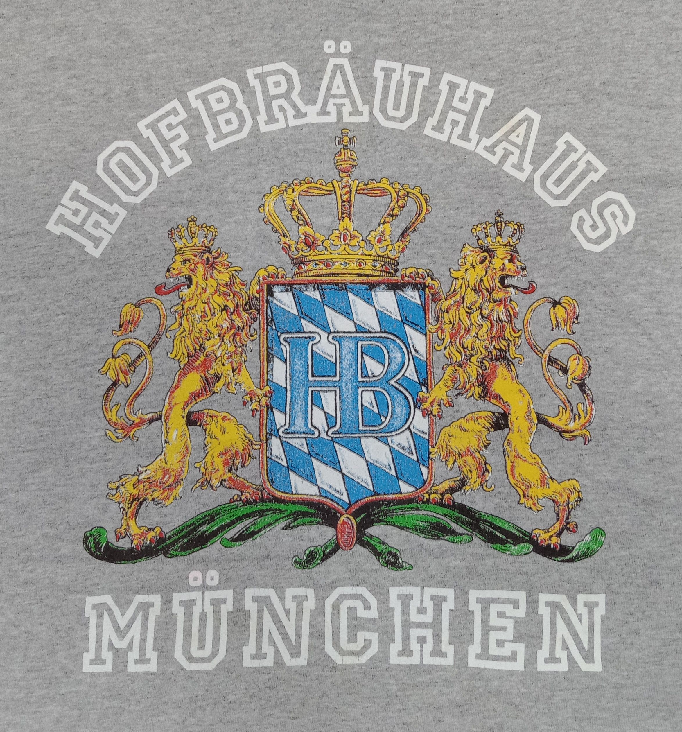 Vintage Vintage Gildan x Hofbrauhaus Munchen T Shirt Size US M / EU 48-50 / 2 - 2 Thumbnail