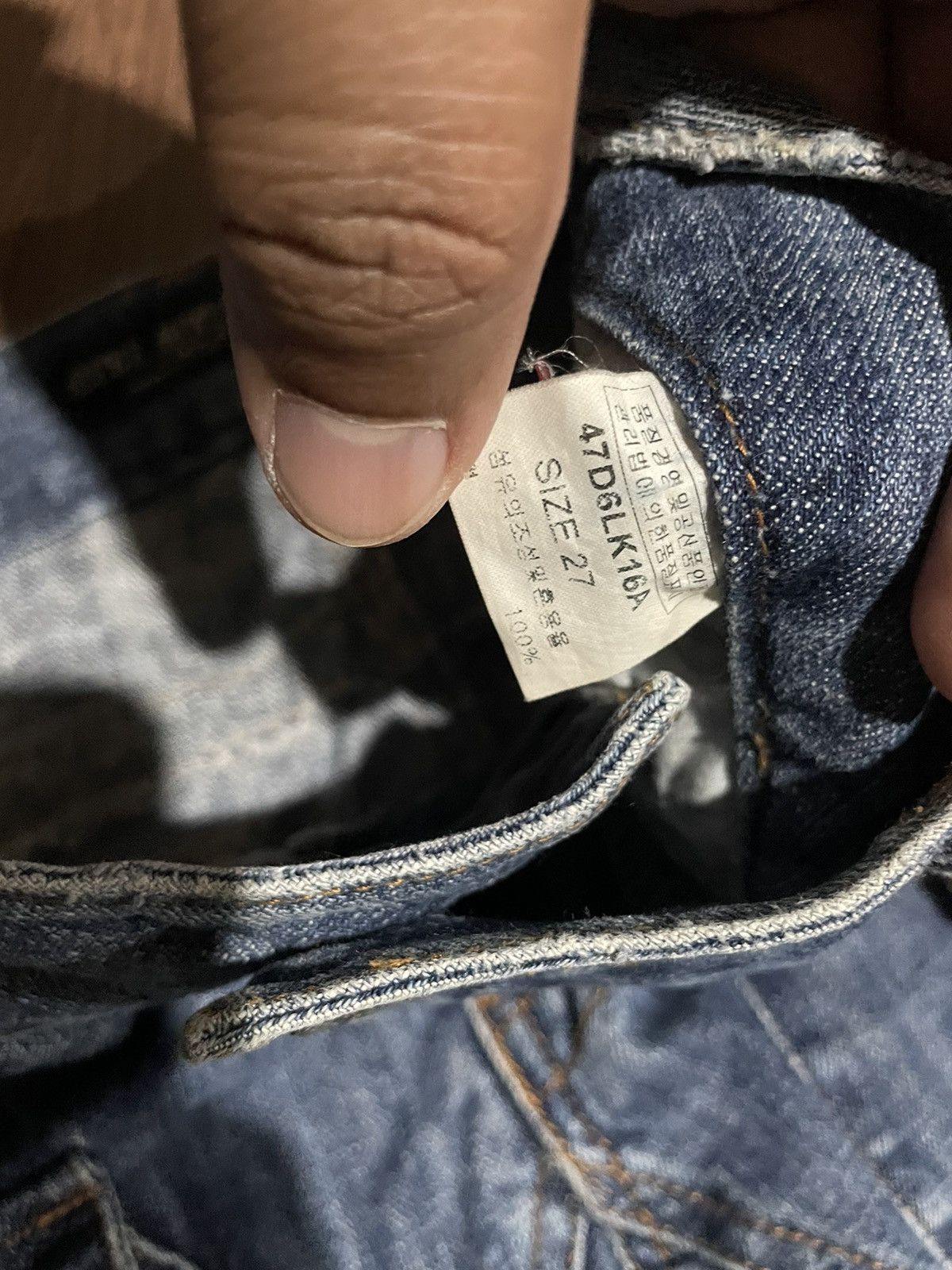 Japanese Brand Flared Japanese Blue Moon Lowrise Wide Leg Pocket Jeans Size US 32 / EU 48 - 19 Thumbnail