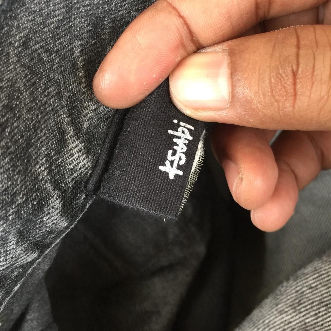 Ksubi Final Drop❗️Vintage Ksubi Distressed Black Button Denim Size US 37 - 9 Thumbnail