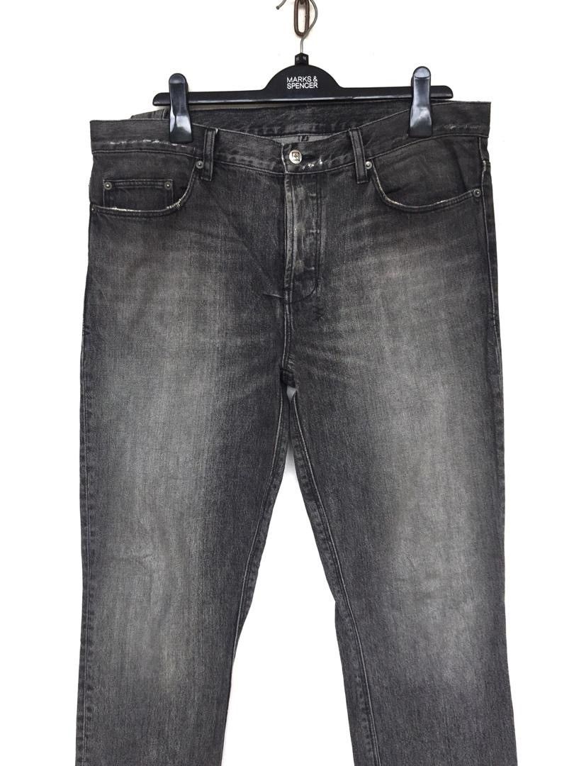Ksubi Final Drop❗️Vintage Ksubi Distressed Black Button Denim Size US 37 - 7 Thumbnail